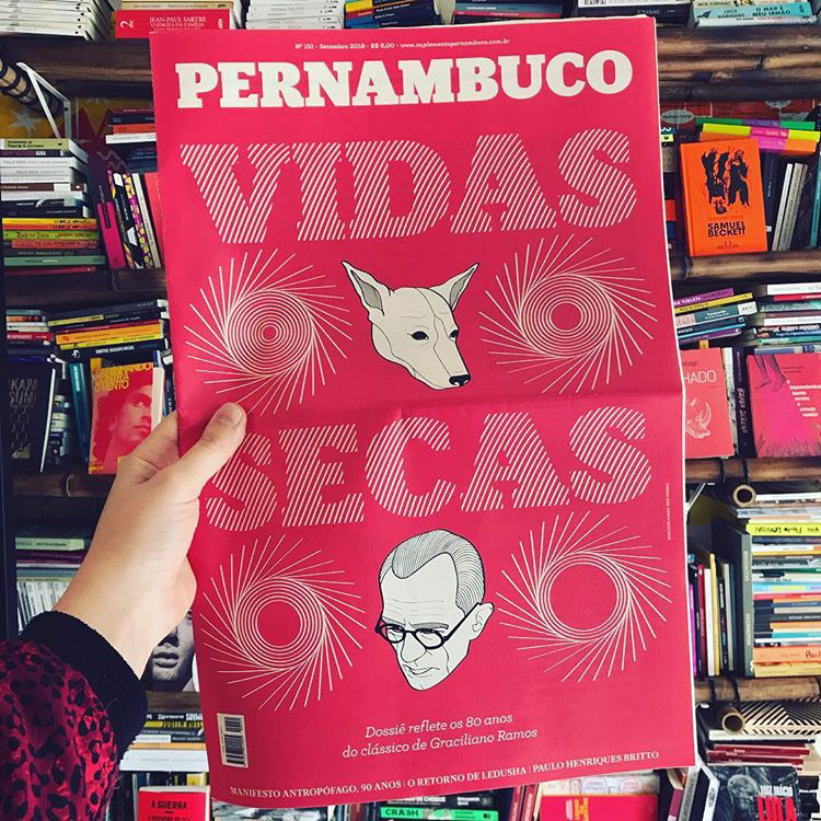 Capa com Maria Júlia Rêgo