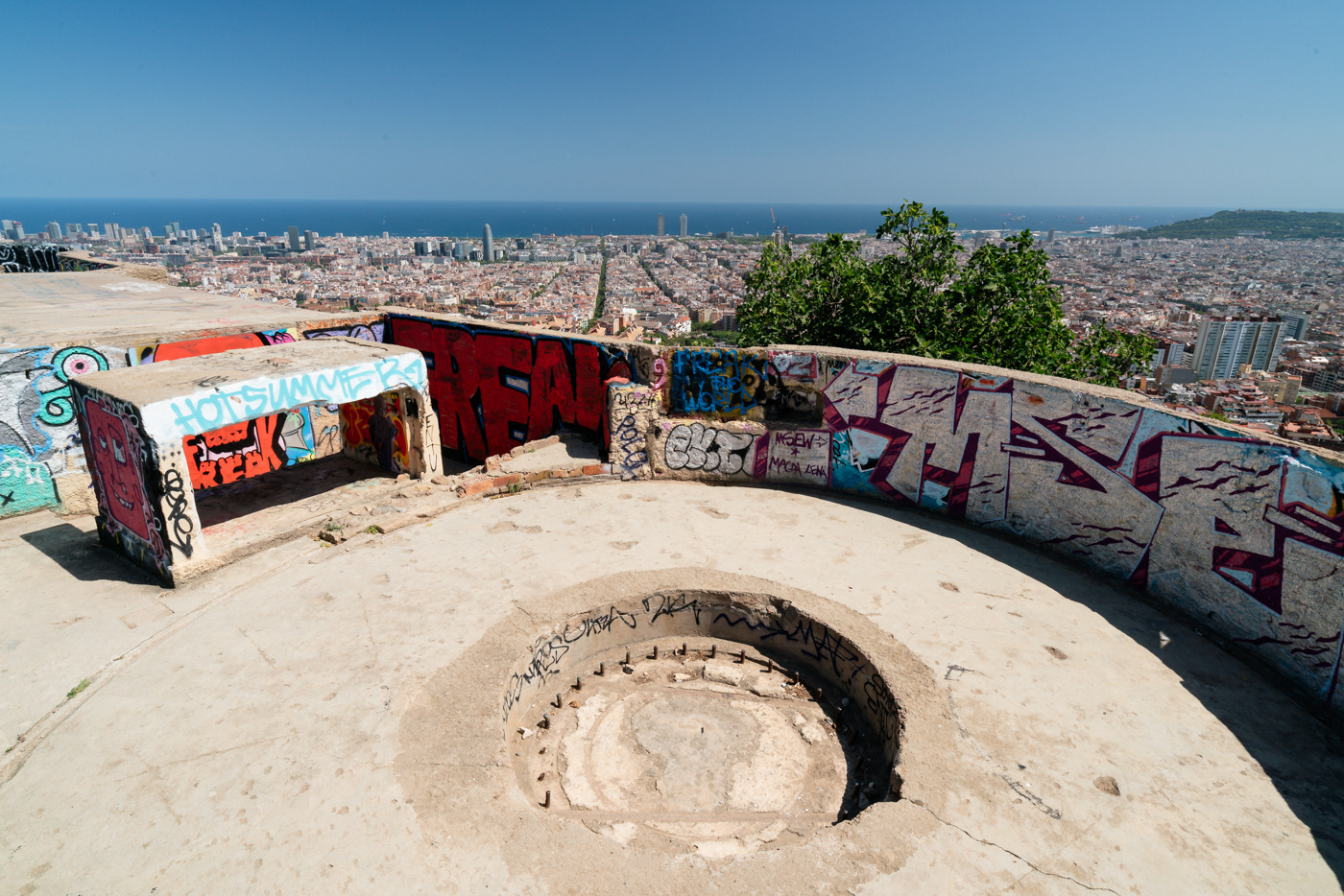 Batería antiaérea del Turó de la Rovira (Barcelona)