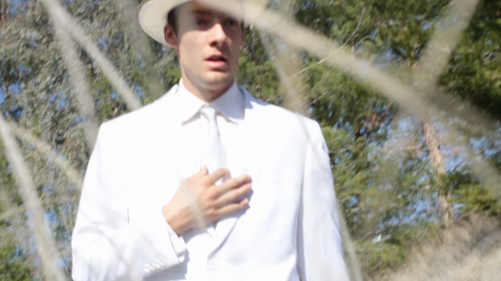 Sebastian runs away from the chorus