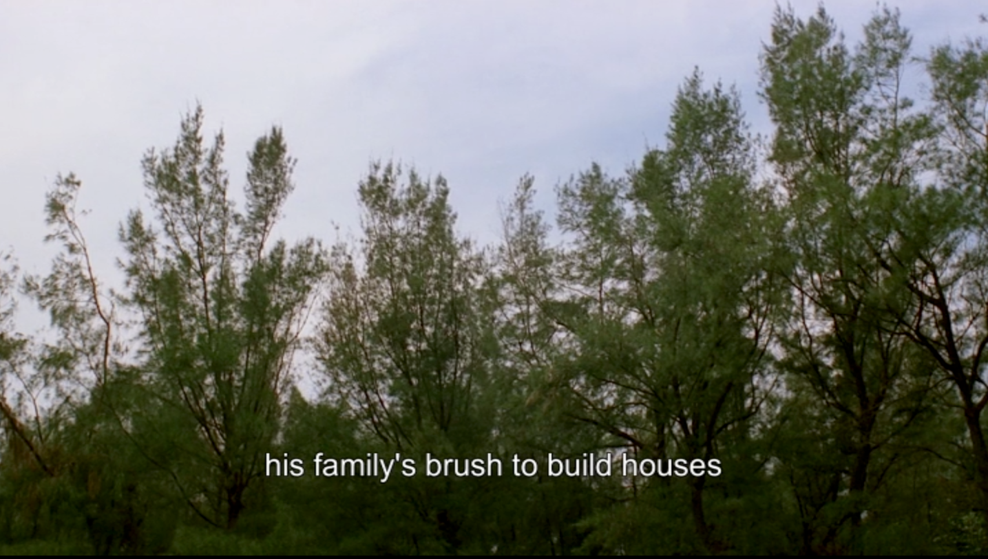 The English subtitle in the film