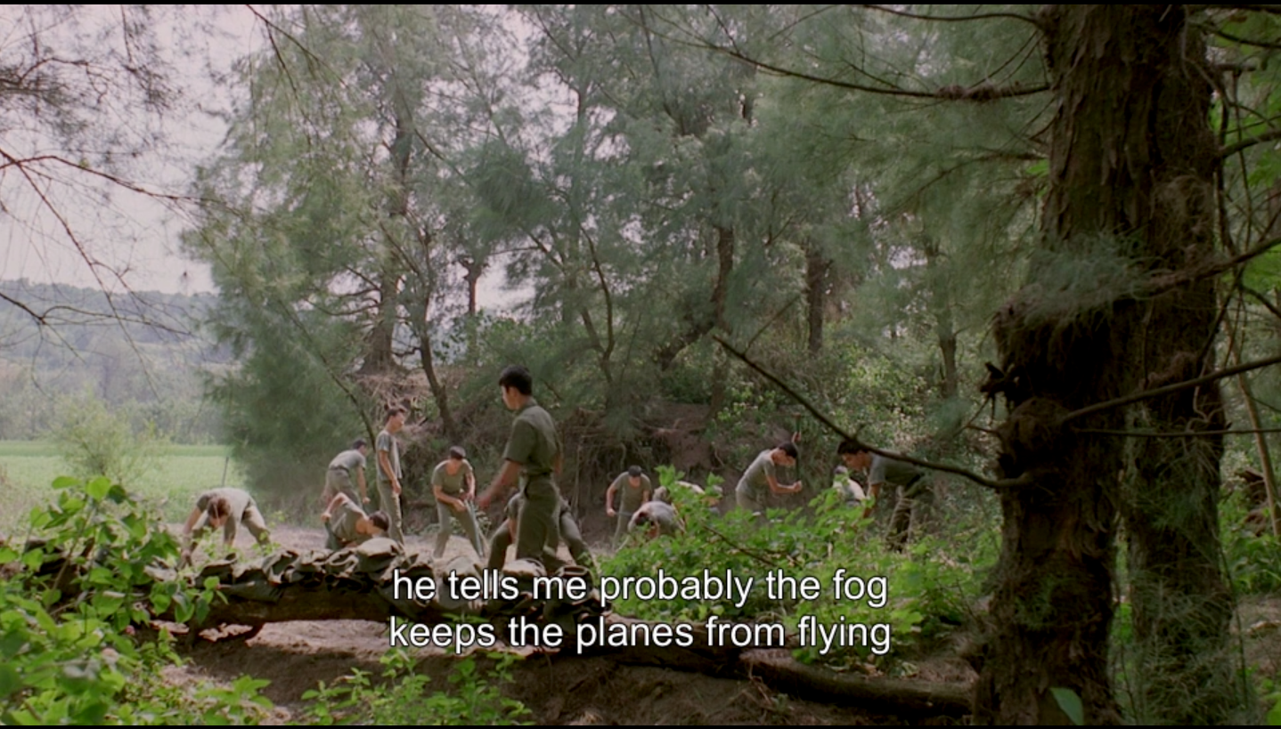 The English subtitle in the film