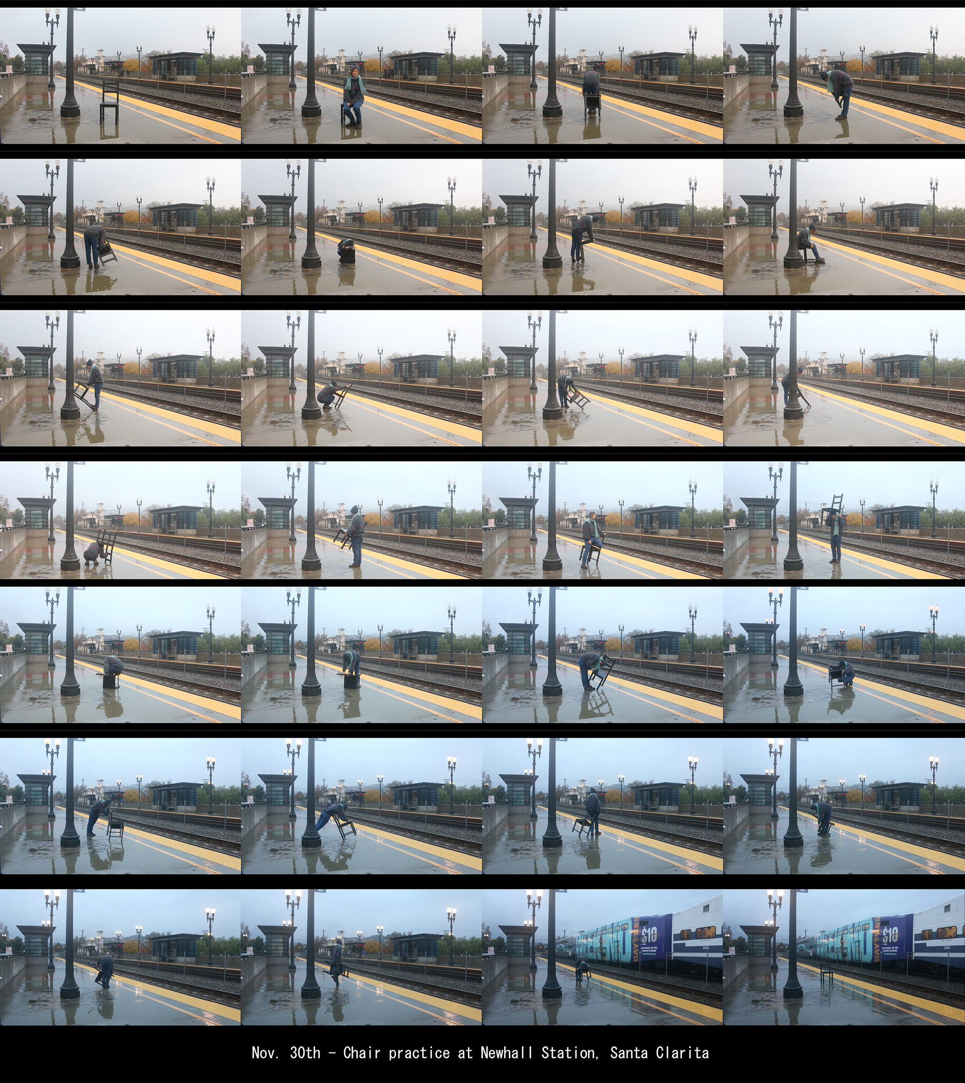 10th Practice- Newhall train station
