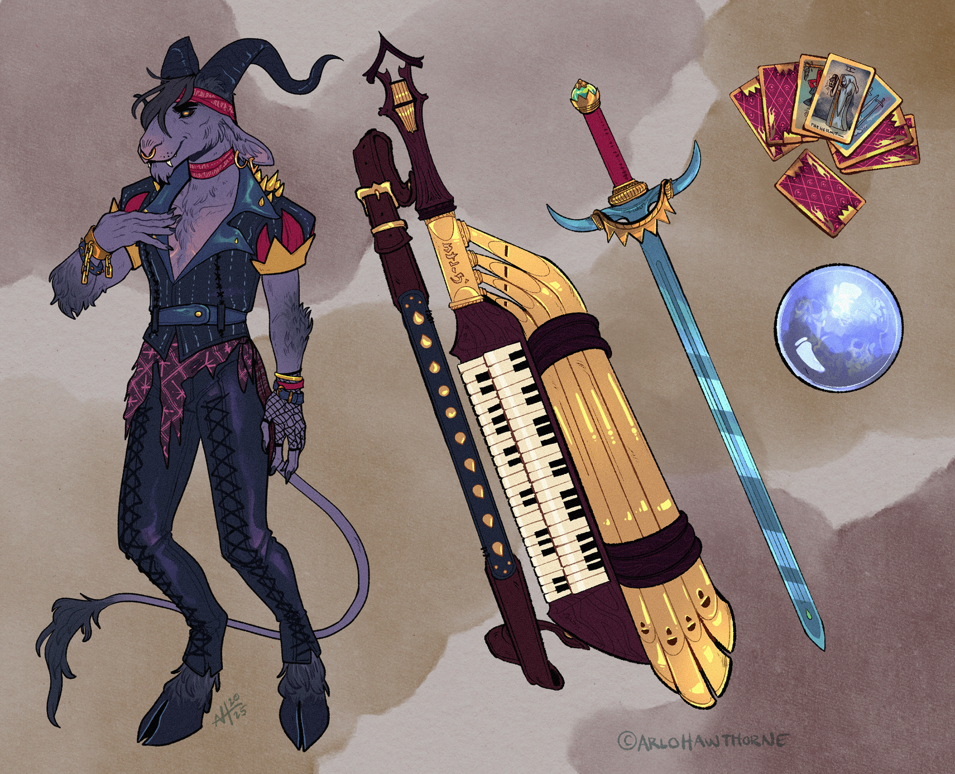 Ozvhar the Untethered / Character Reference | 2025