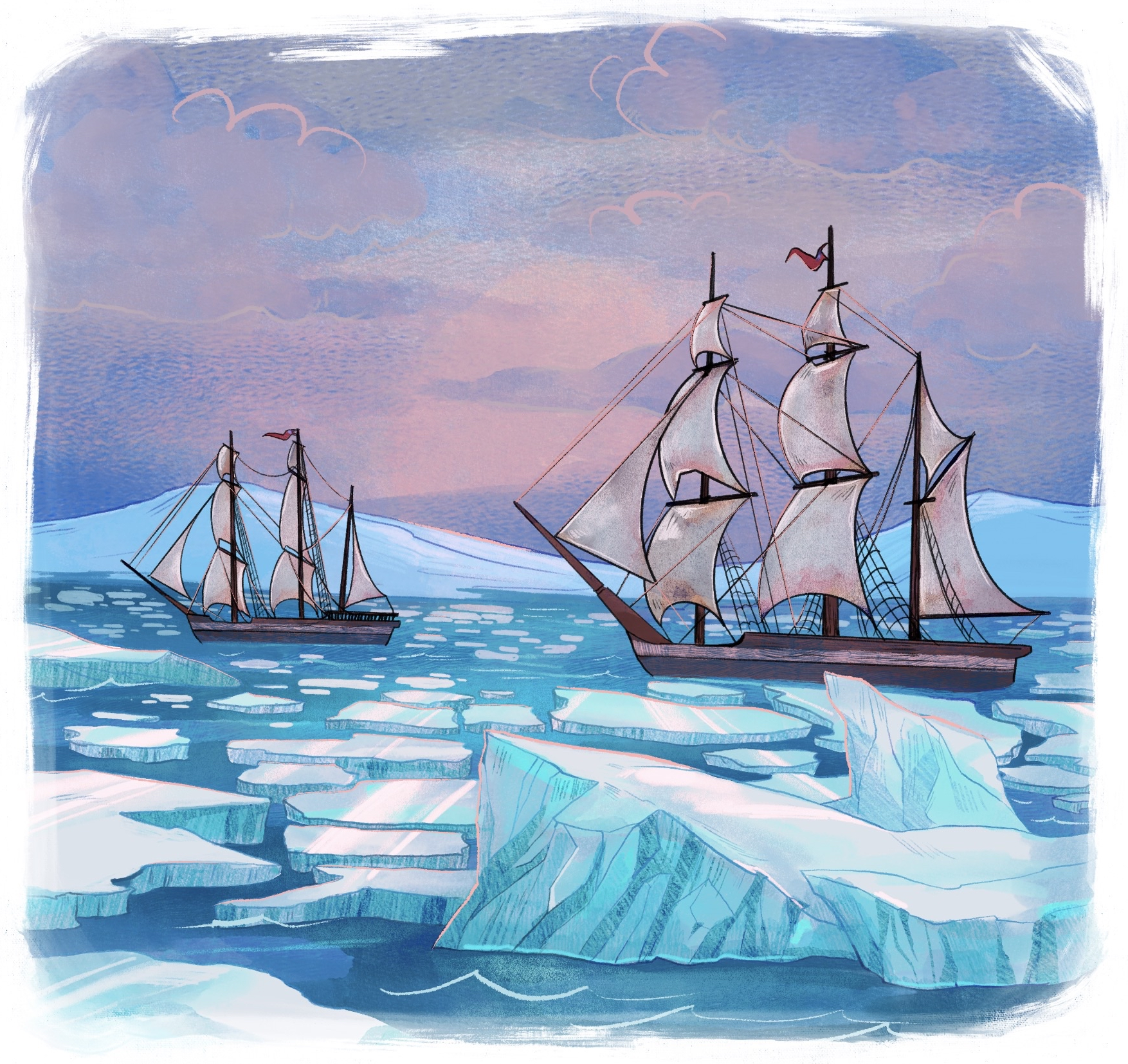 Illustration for  Inhabit Educational Books: Arvaaq Press