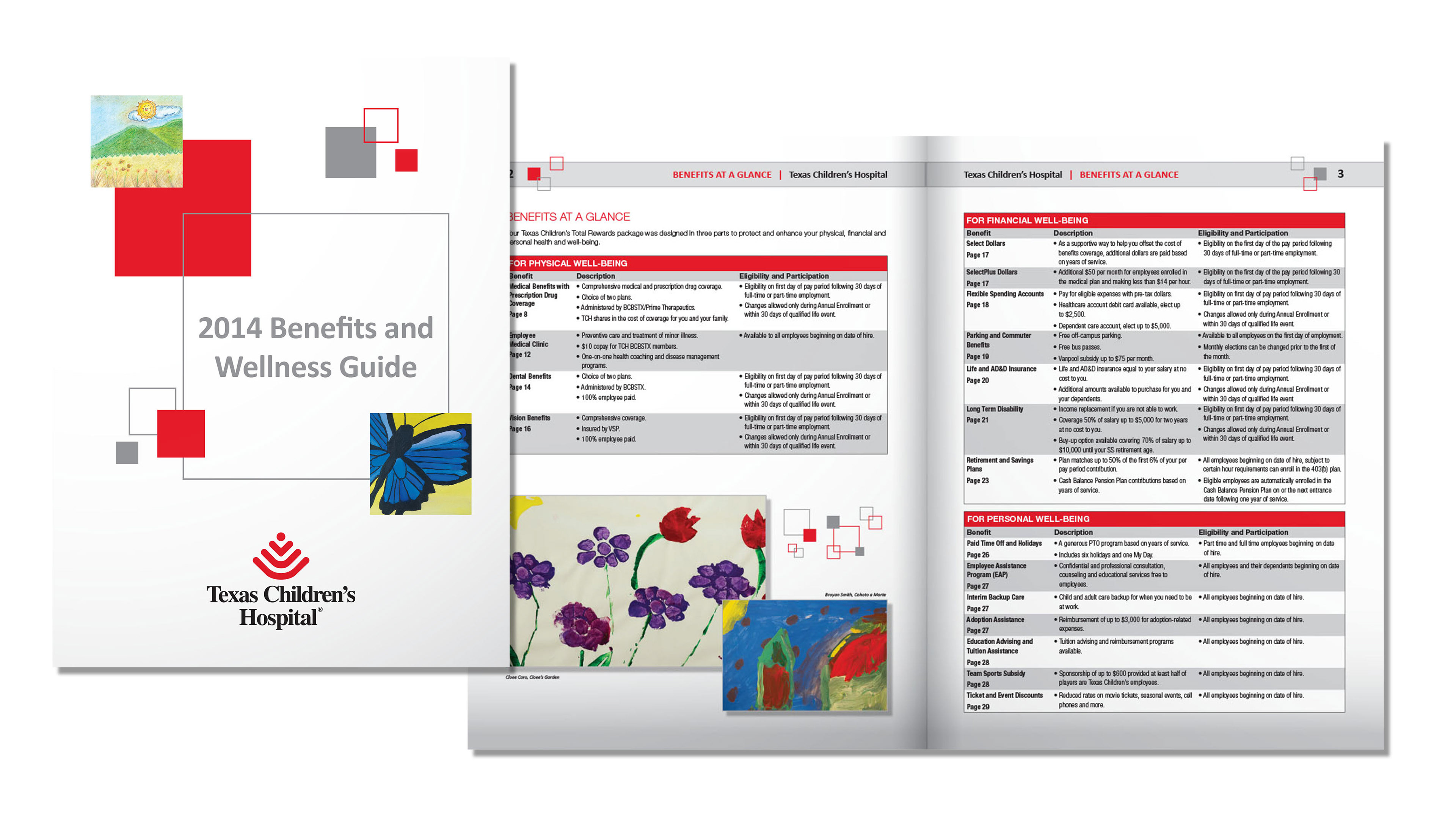 Texas Childrens Hospital – 2014 Benefits and Wellness Guide – 64 Pages
