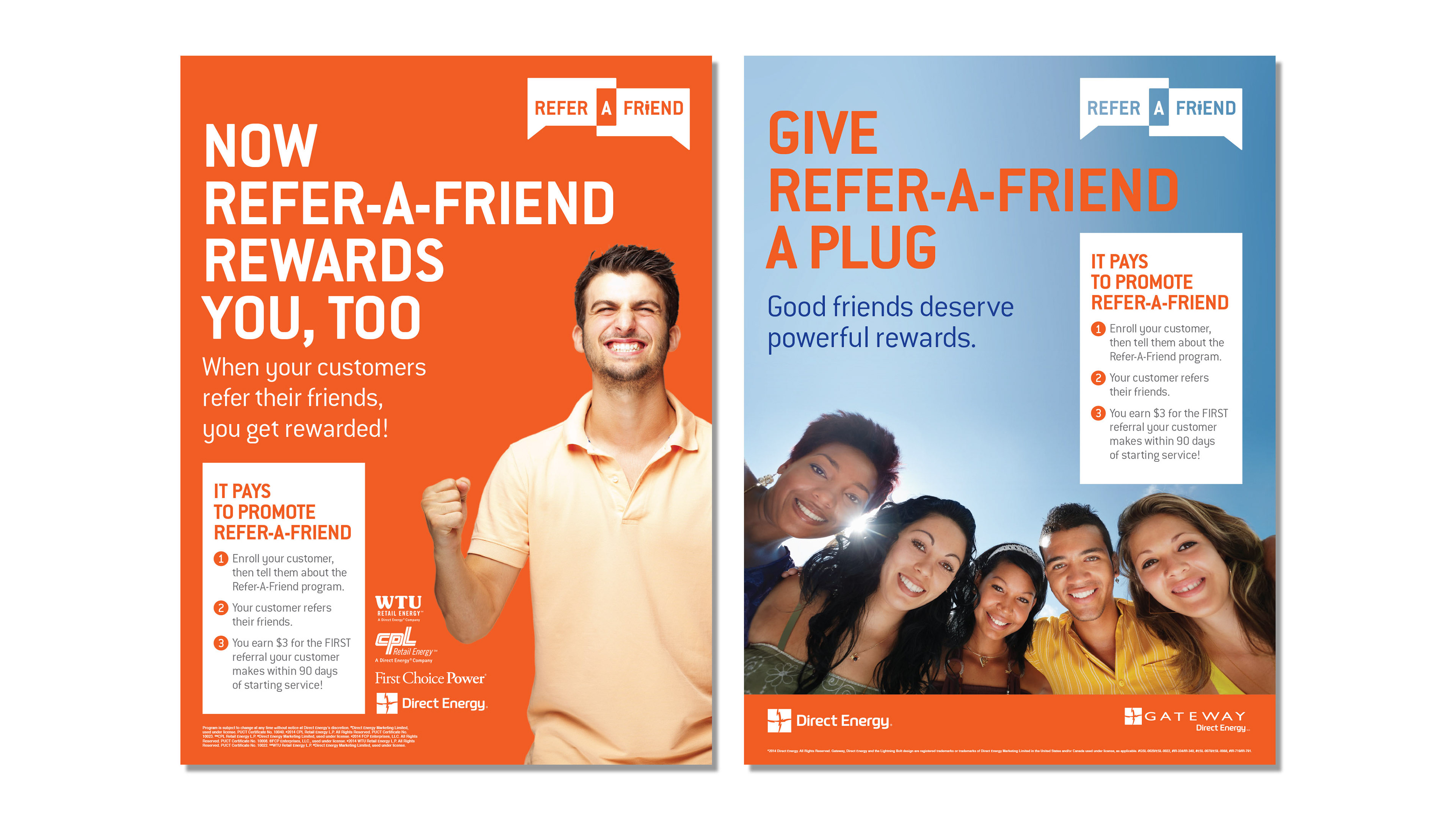 Direct Energy – Refer-A-Friend Poster Campaign
