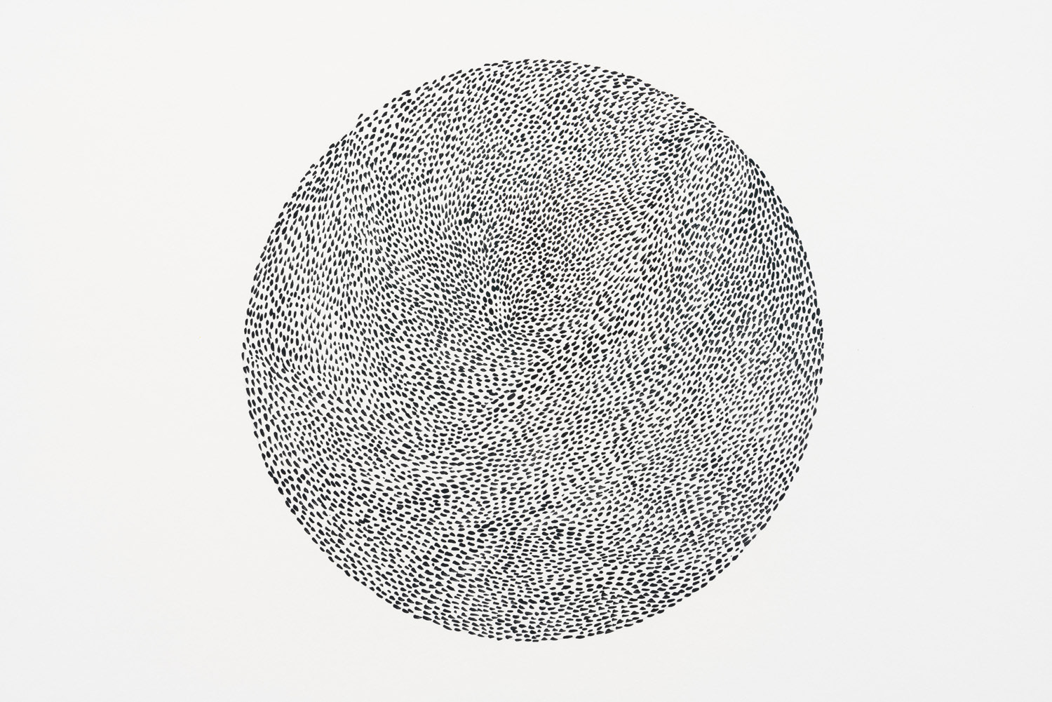 Everything Standing up Alive, 2018, gouache on paper