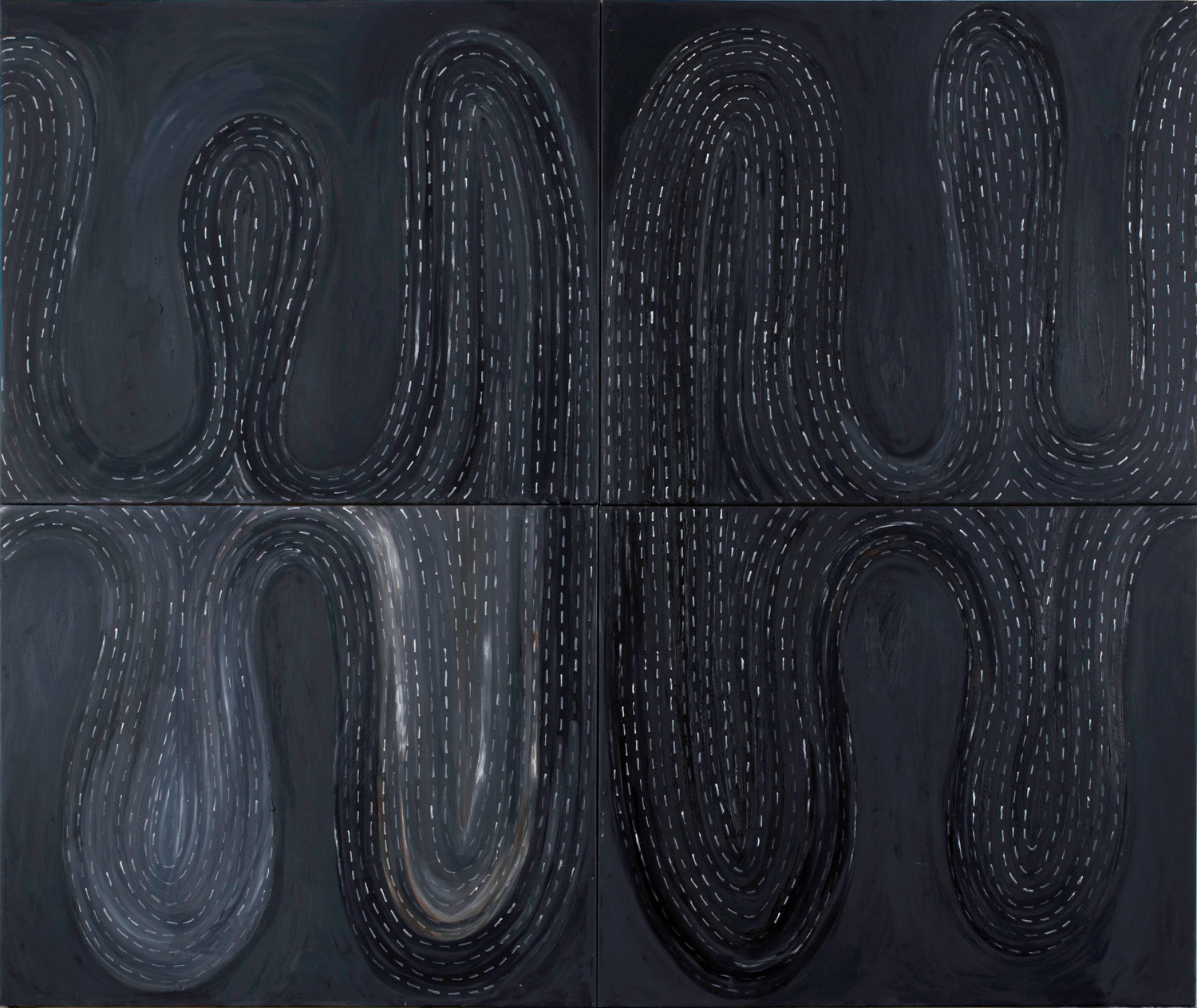 Viscera 3 (2005), oil on canvas, 200x240cm