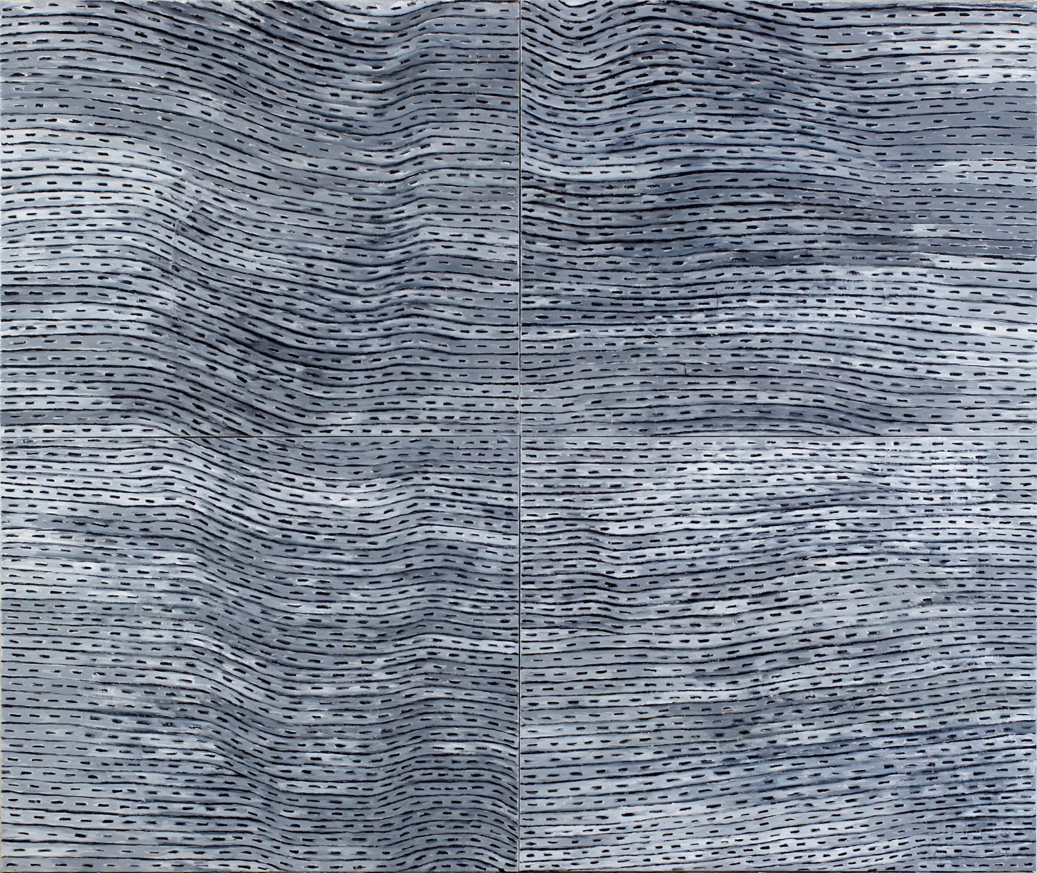 Wave (2005), oil on canvas, 200x240cm