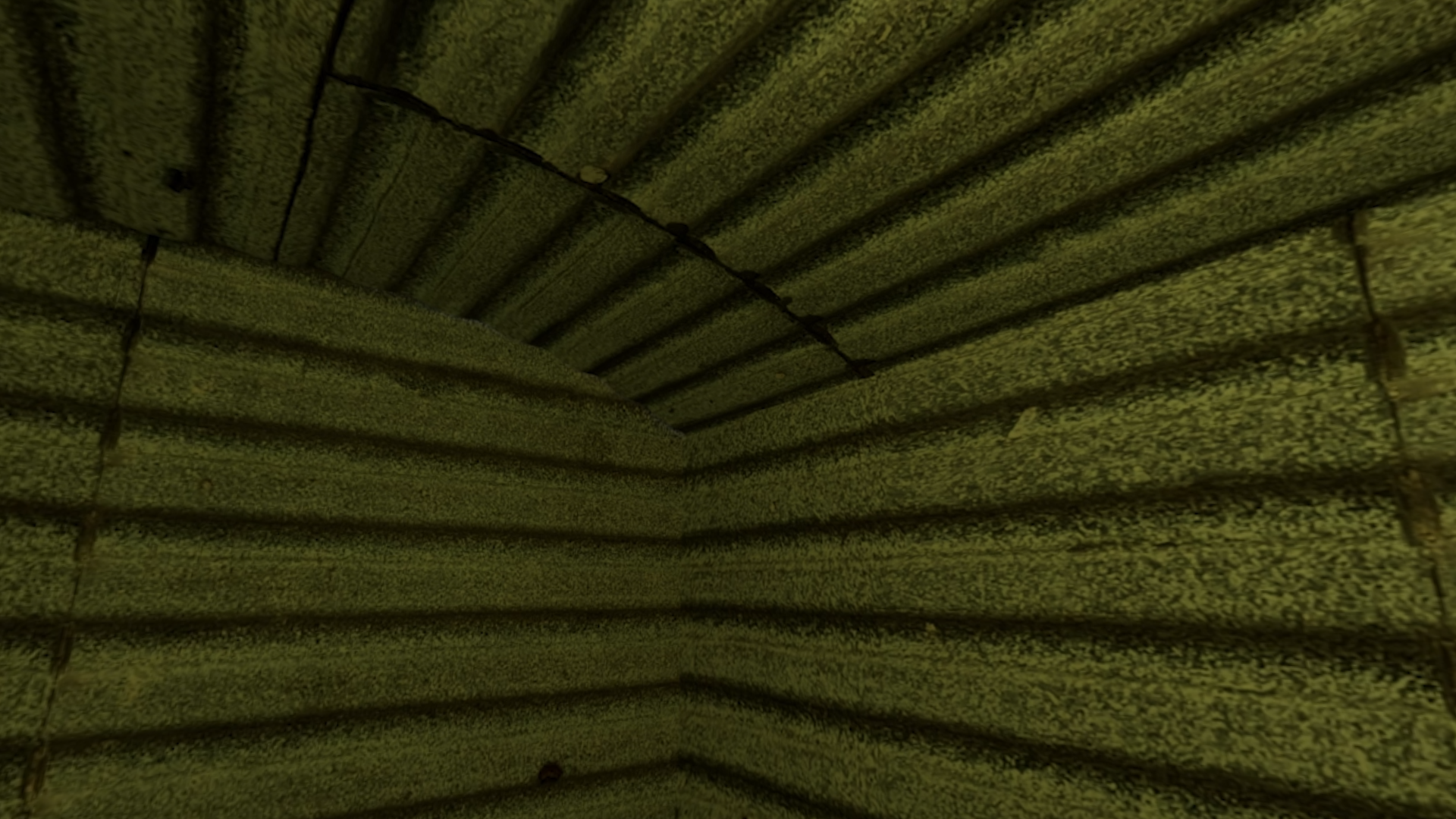 1:1 scale Anderson Shelter, 3D modelled using 8k photogrammed textures. A spatially designed audio experience plays using real location data of the bombs dropped during the Sheffield Blitz.