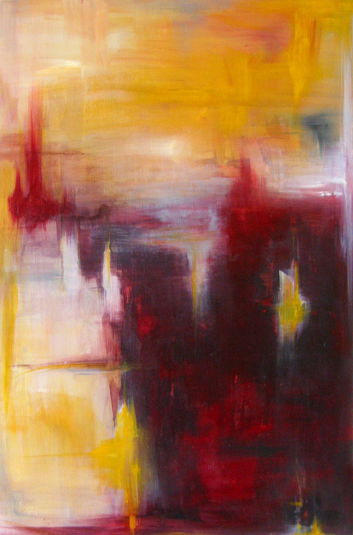 Mesh - acrylic on canvas