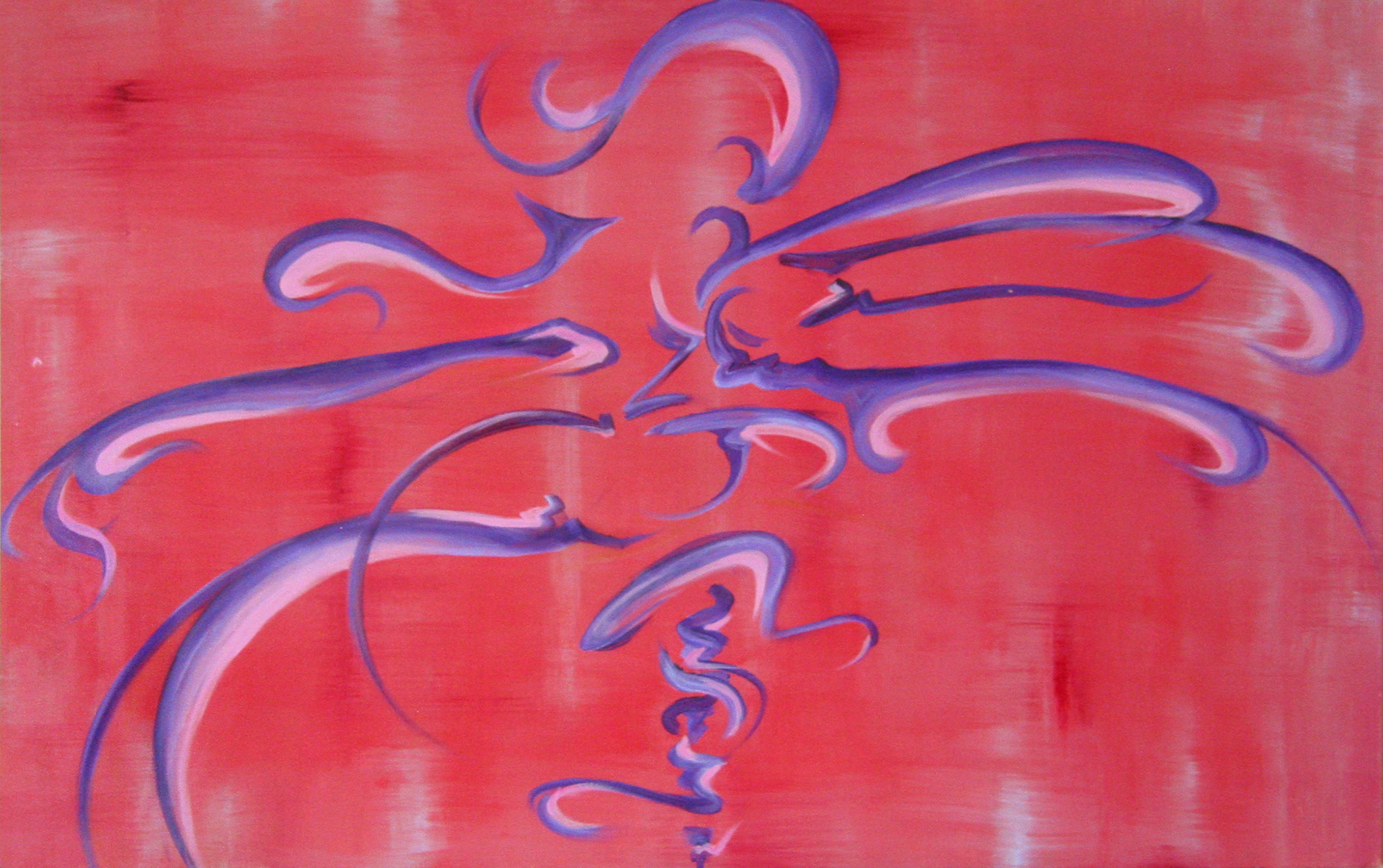 Octy - acrylic on panel  48” x 30”