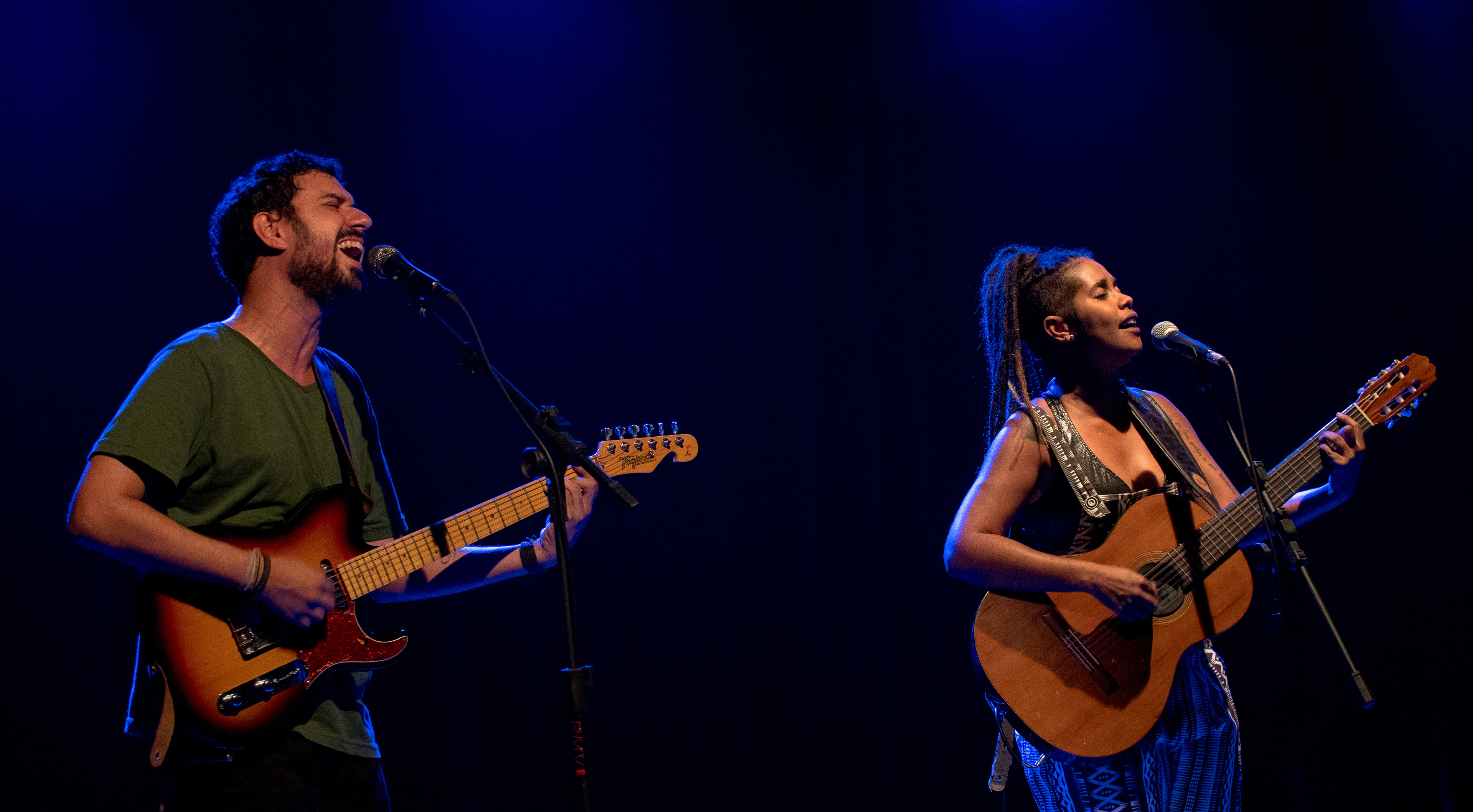 Bruna Barreto e Filipe Lorenzo