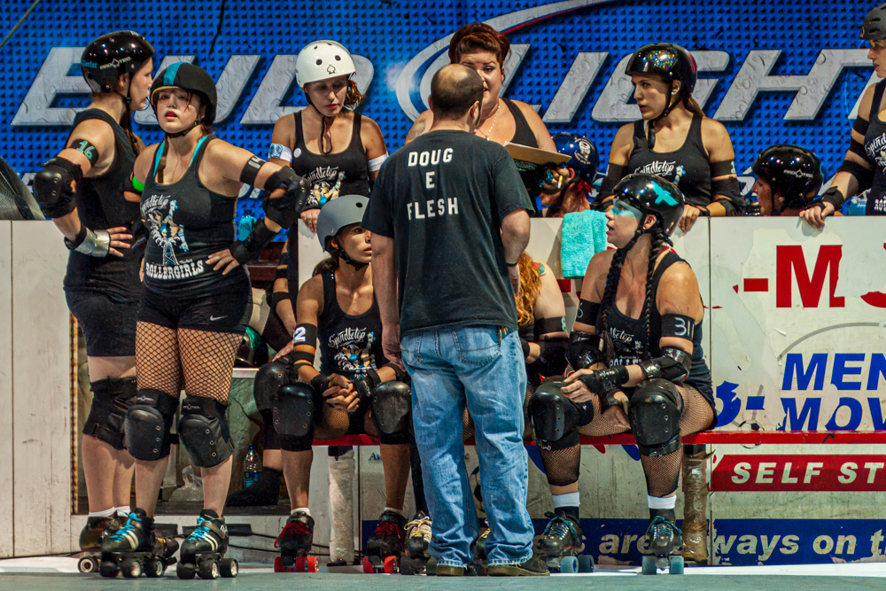 Spindle Top Roller Girls