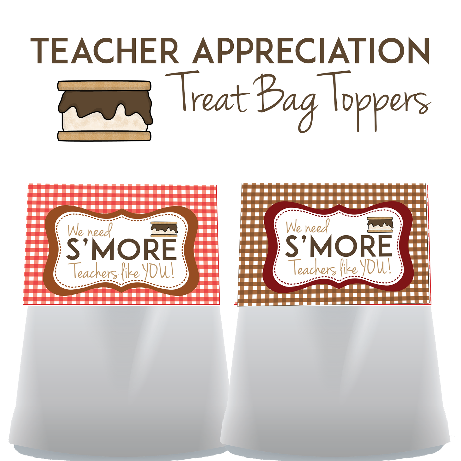 Richele: design and branding services - S'more Teacher Appreciation Bag ...