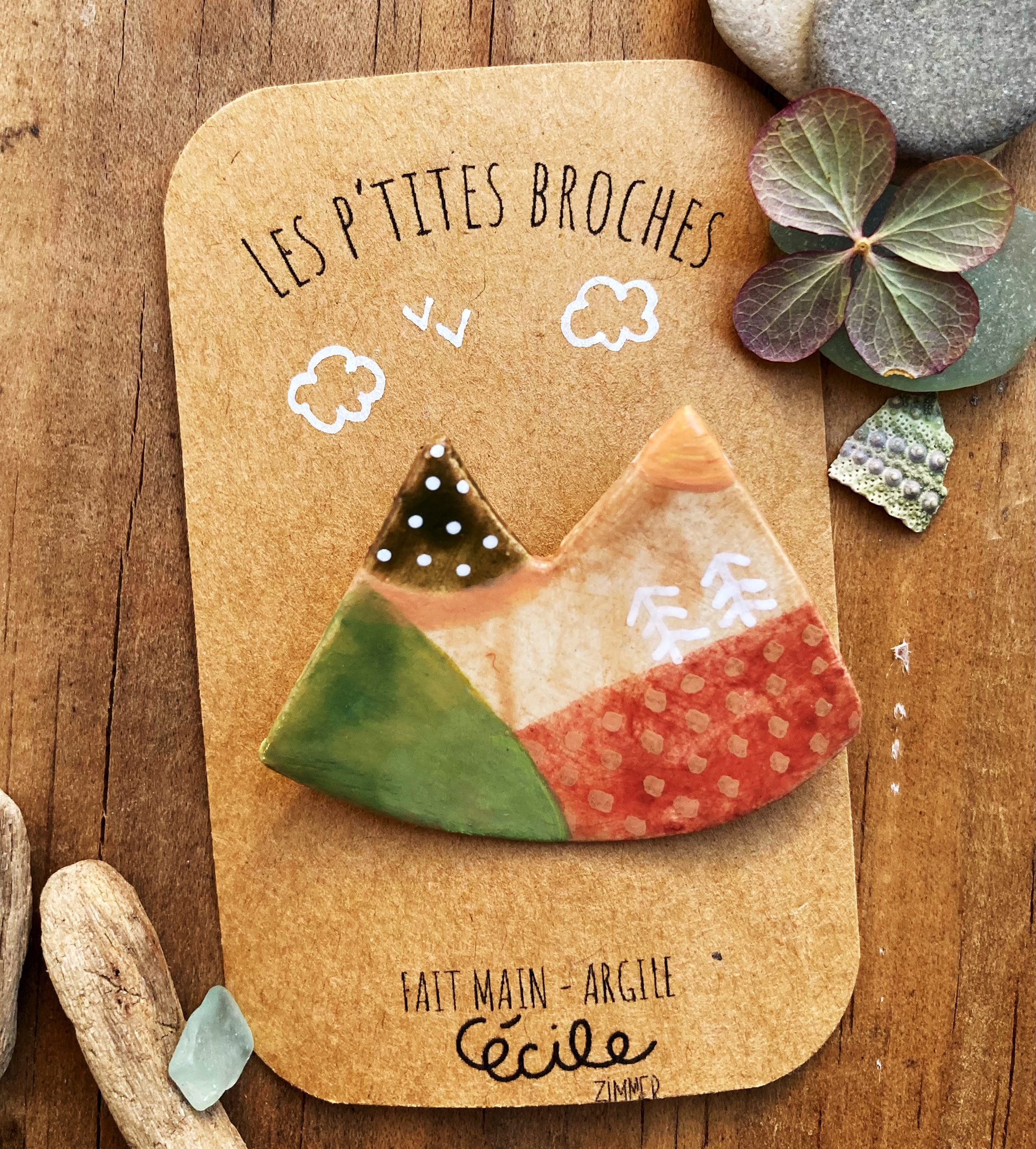 Broche montagne