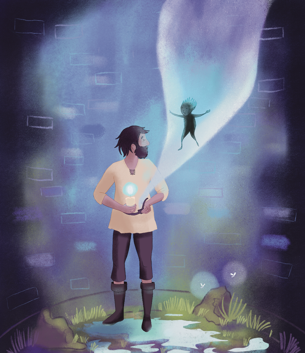 Conte " la lumière bleue"