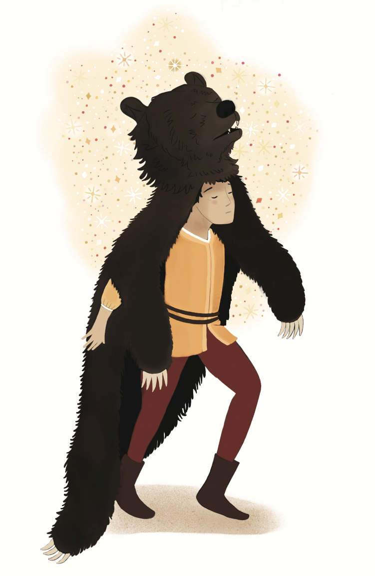 Blanche neige et rouge rose