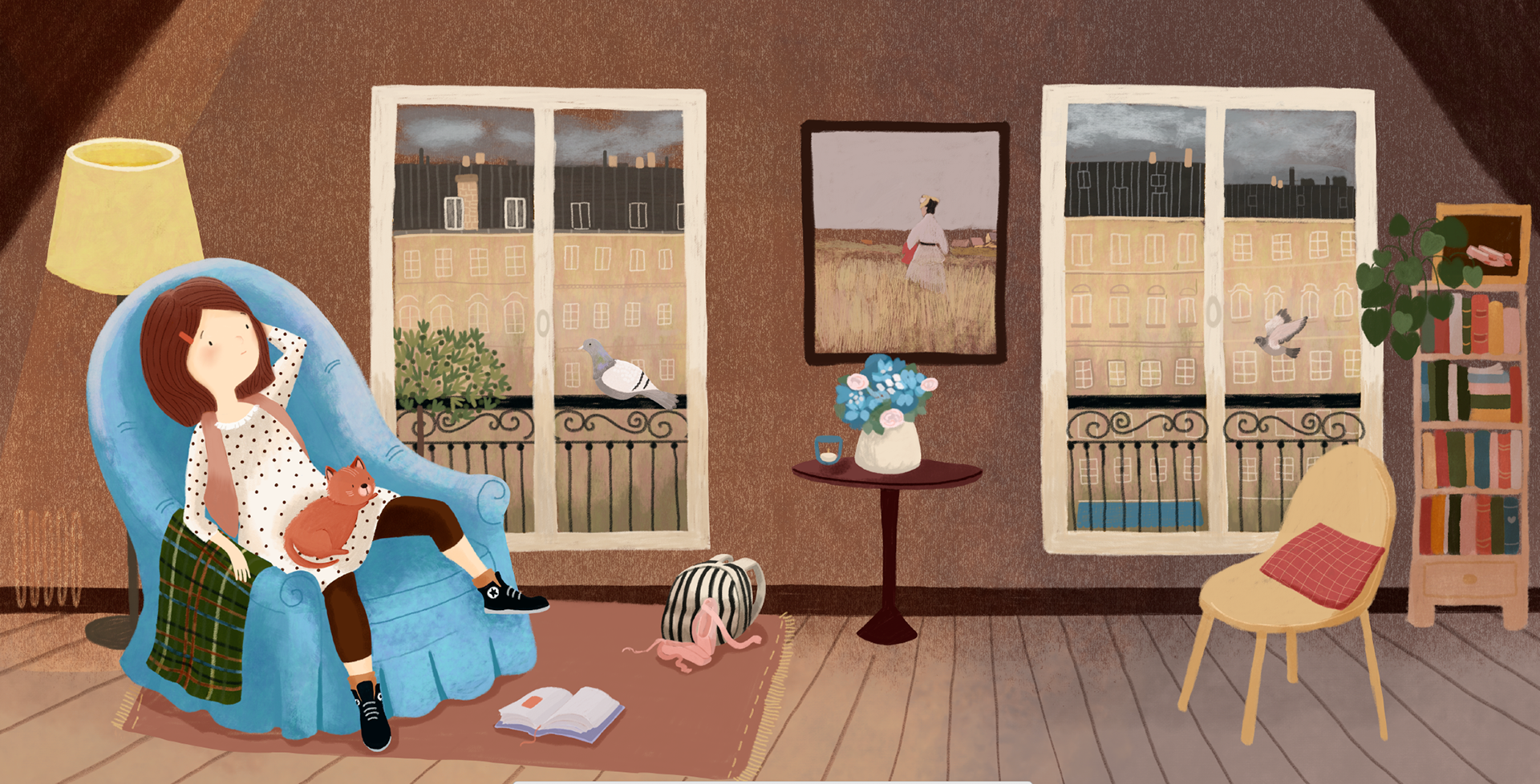 Double page livre "Ernest et Juliette à l'opéra" 2026