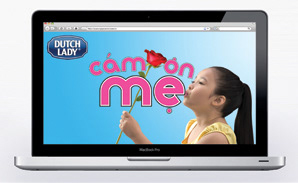 Mother's Day website for "Dutch Lady"