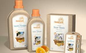 Packaging Design for "Sun & Earth"