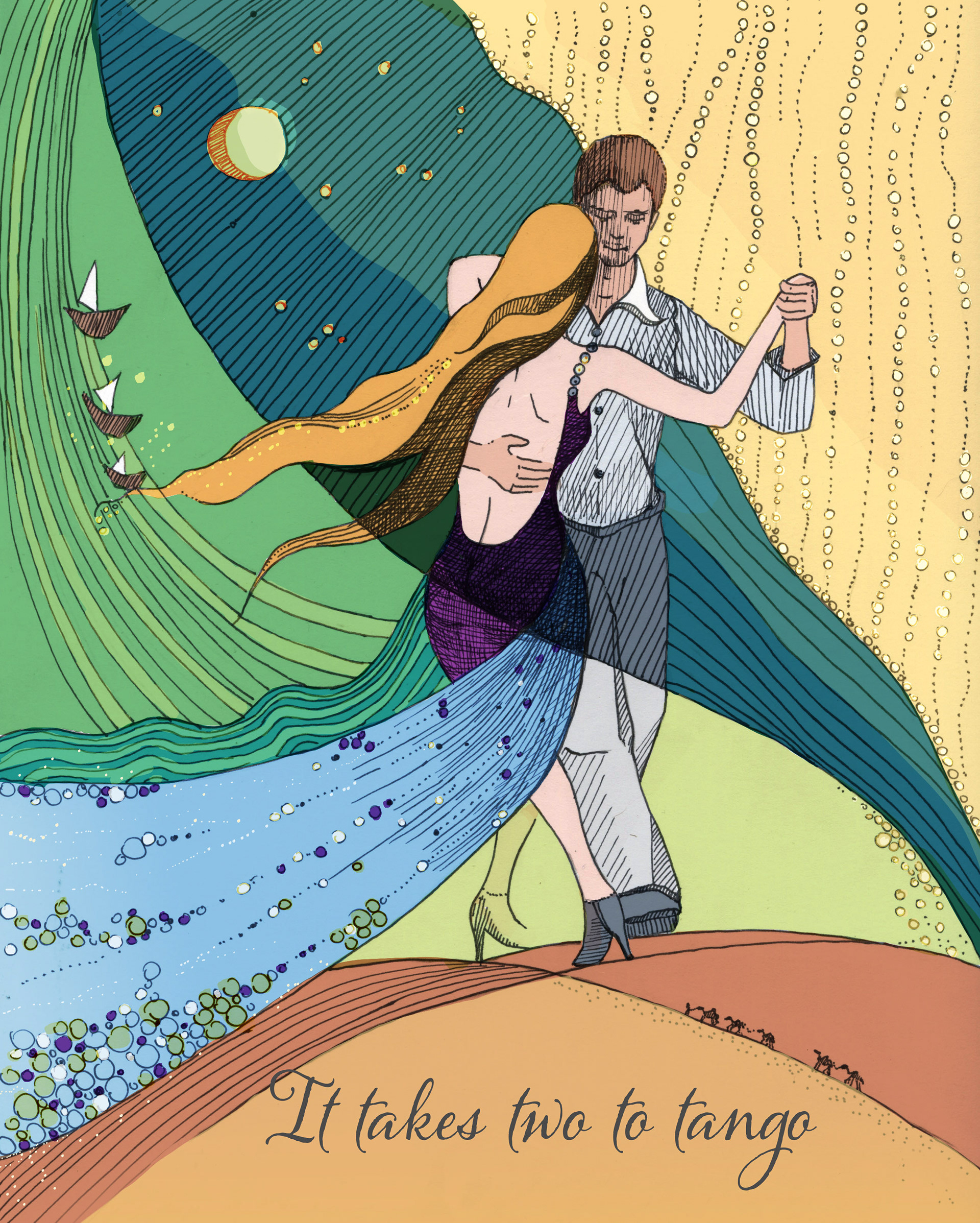 Valentine's Day postcard