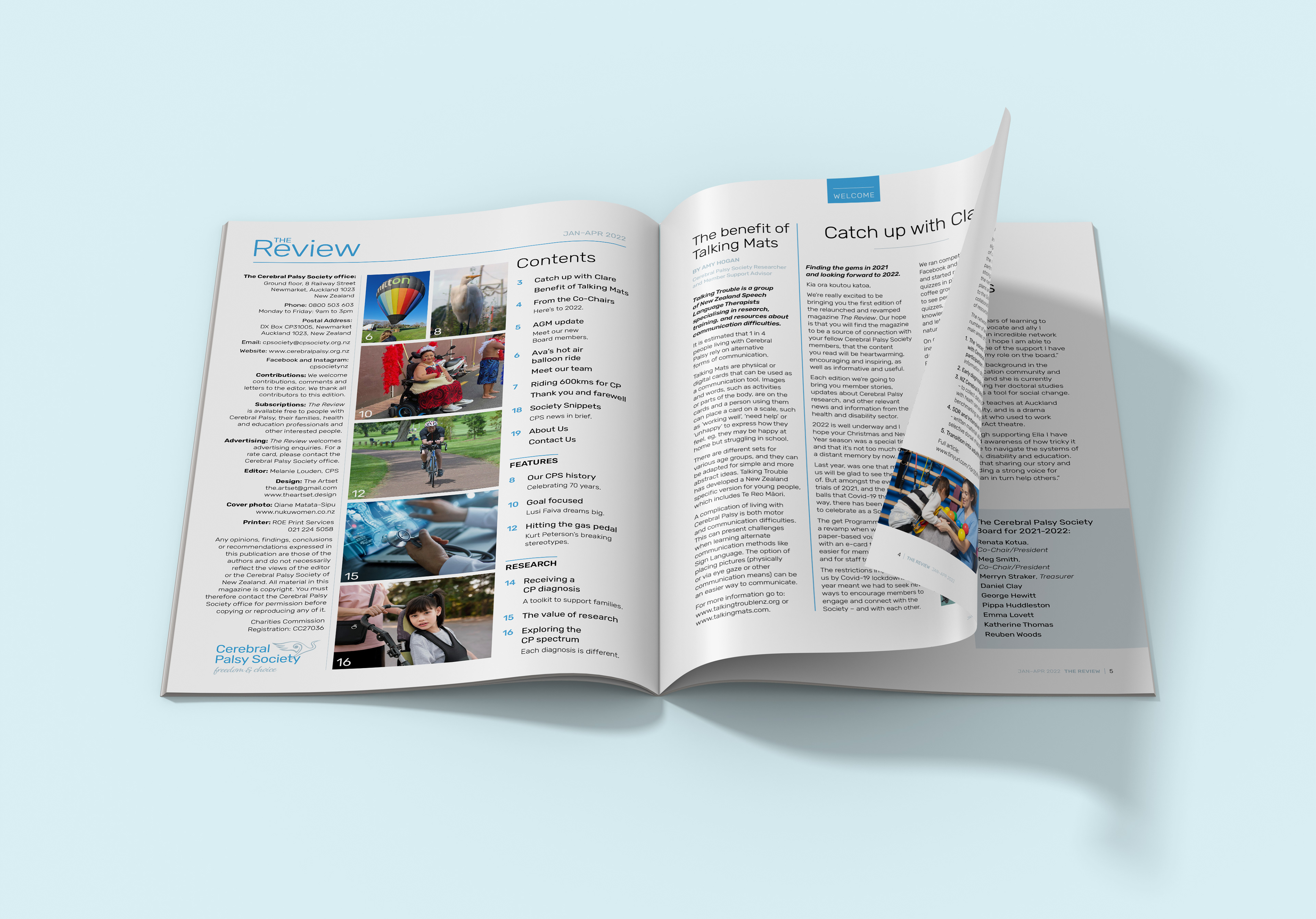 Design, typography, layout.
