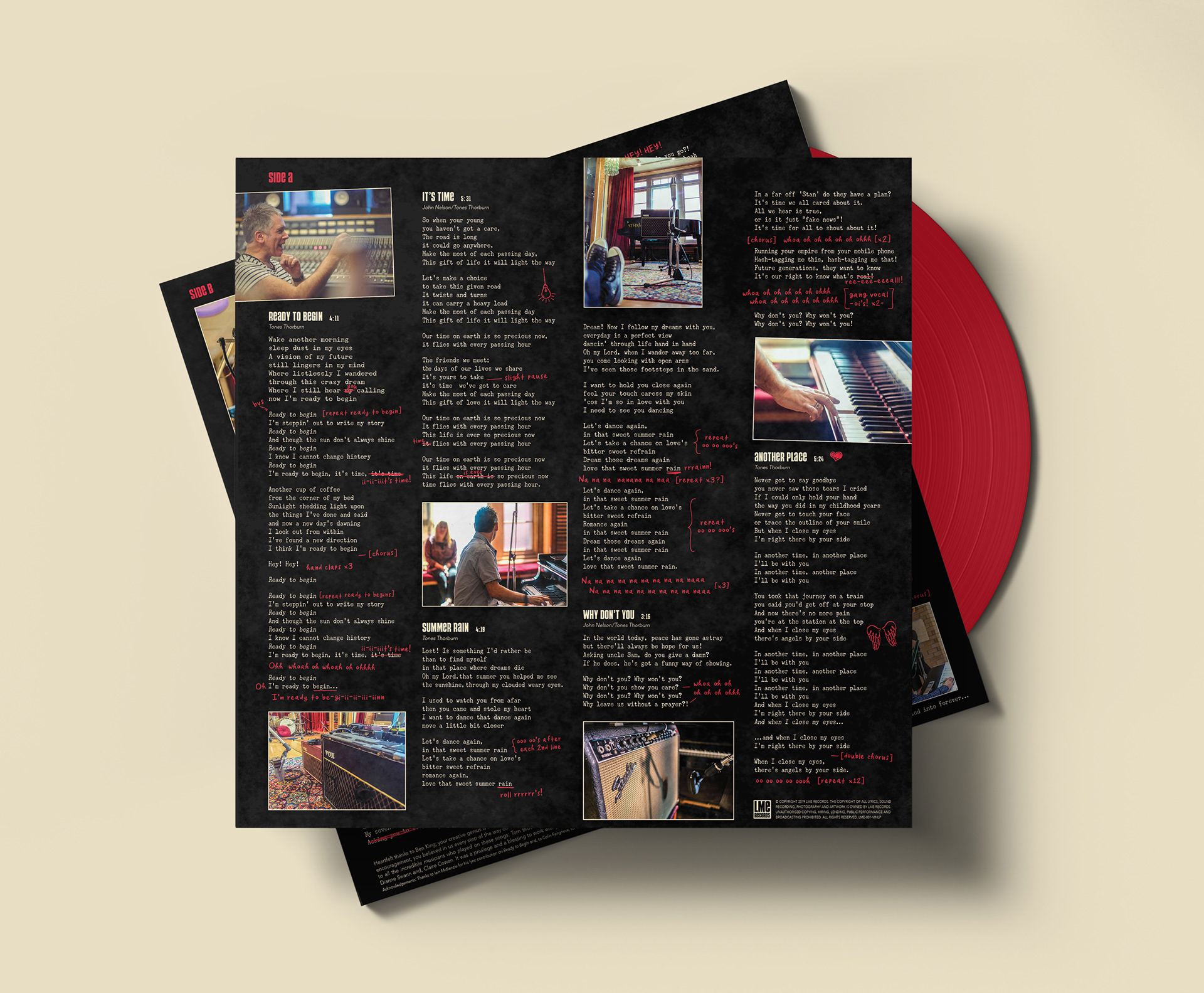 Art Direction, design, typography, photography, copywriting, print management, promo.