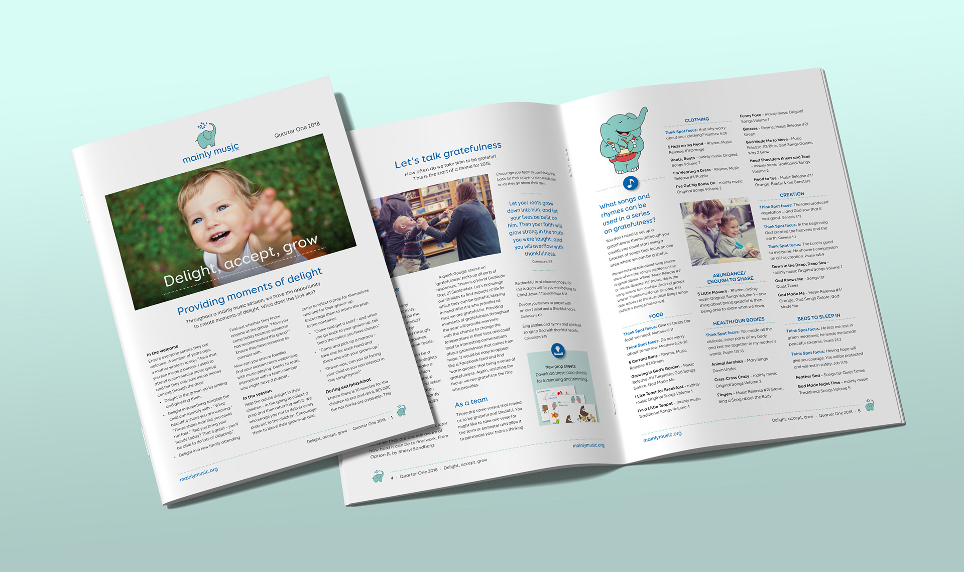 Design, layout, print management.
