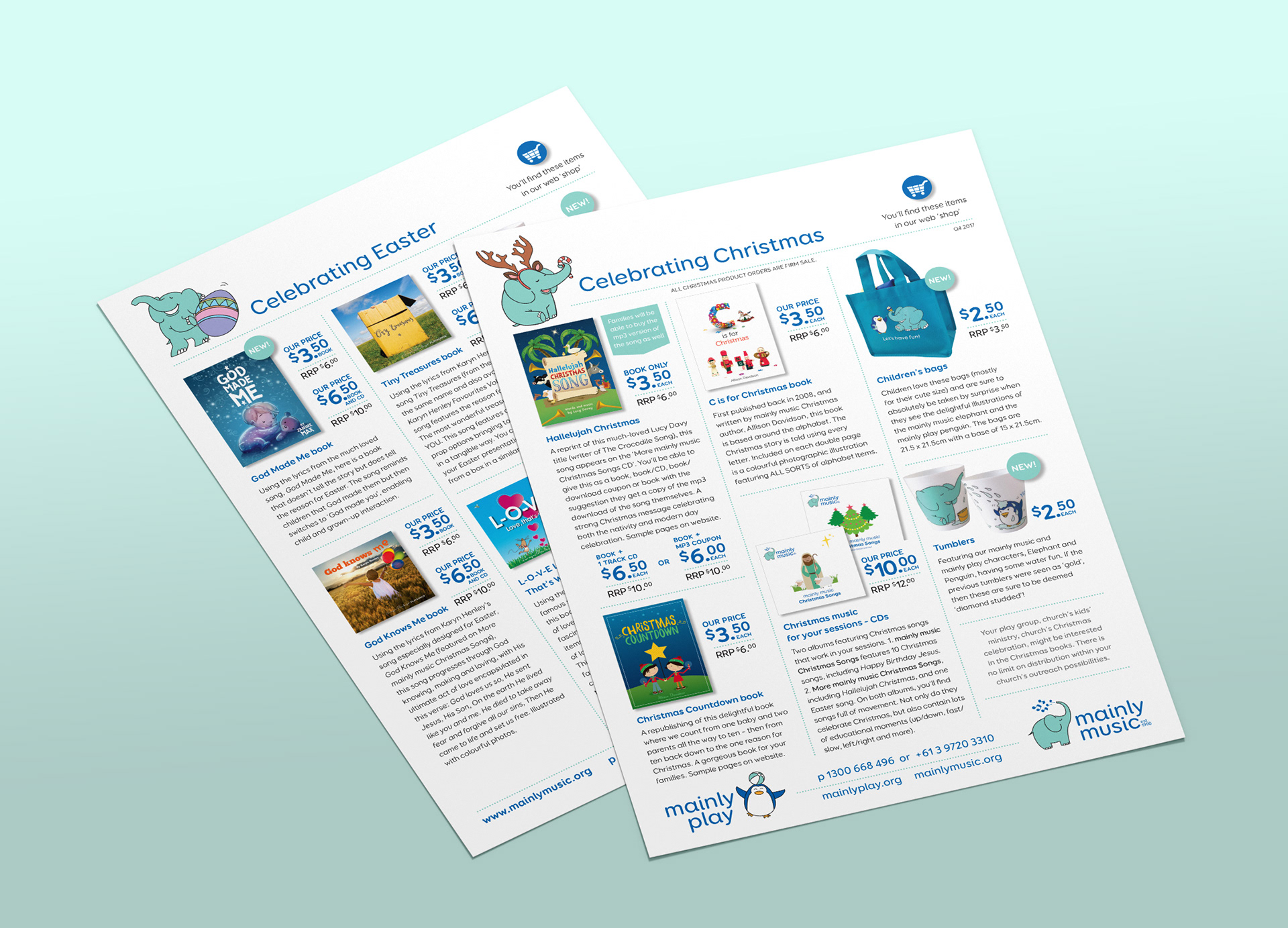 Design, layout, print management.