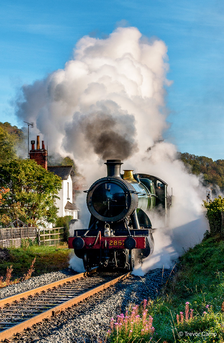 GWR 2857 at Newbridge on the NYMR