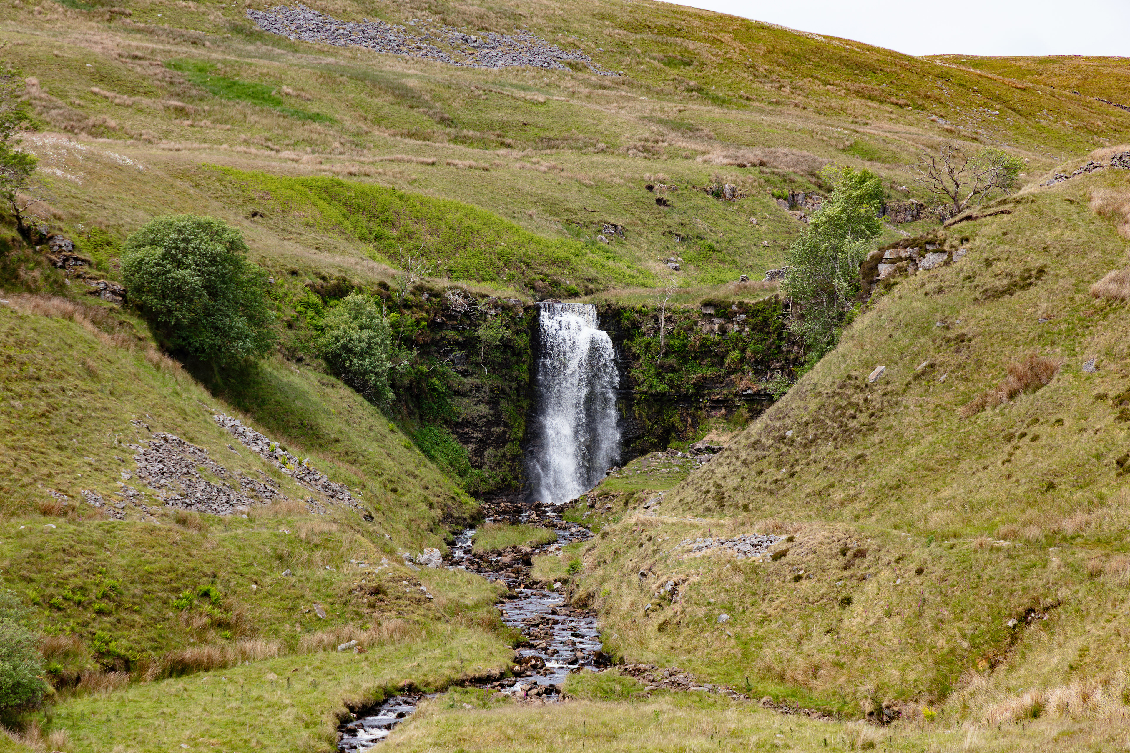 Force Gill Waterfall, Whernside - 8048