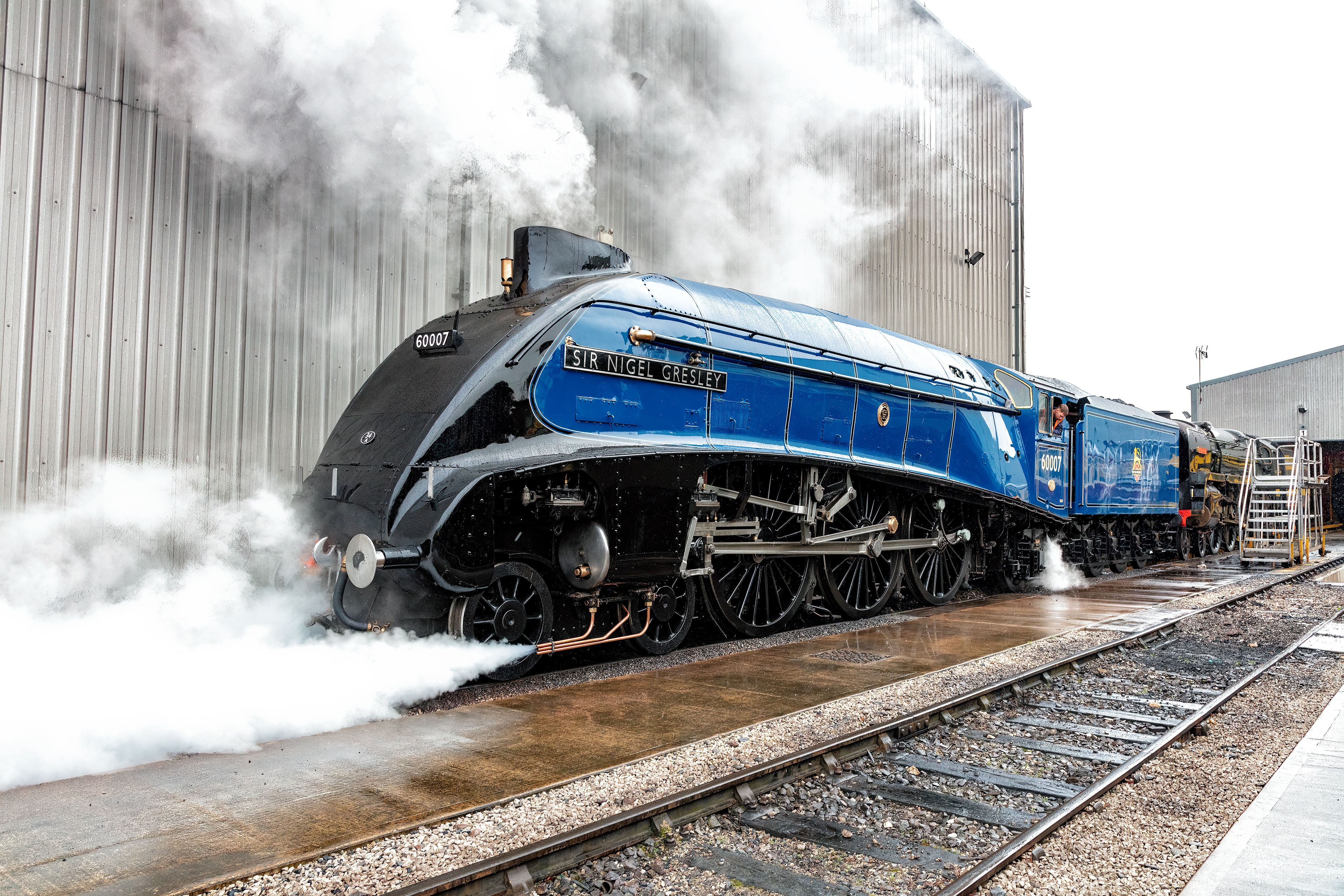 SNG - First Steam after Repaint - 9546