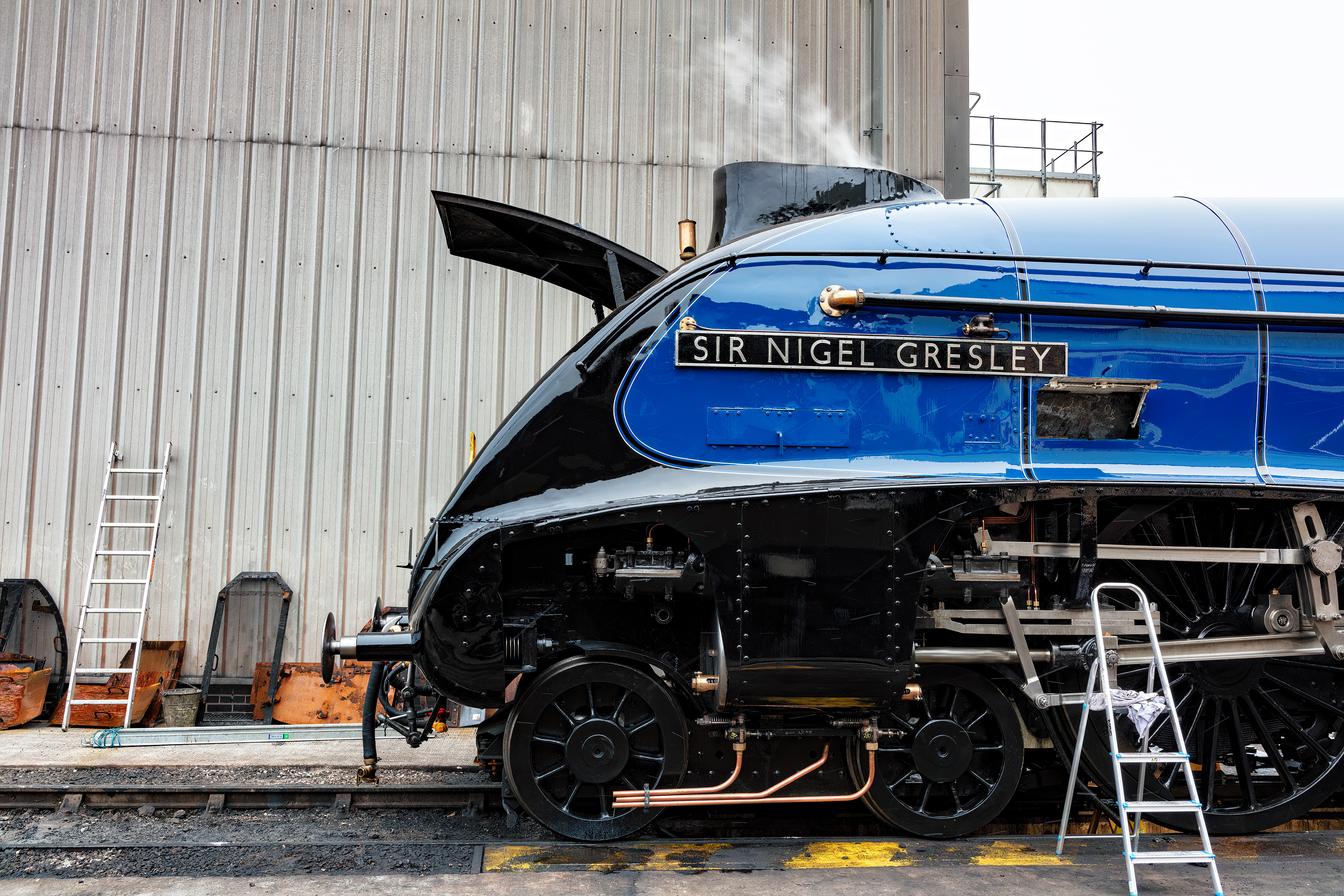 SNG - First Steam after Repaint - 9386