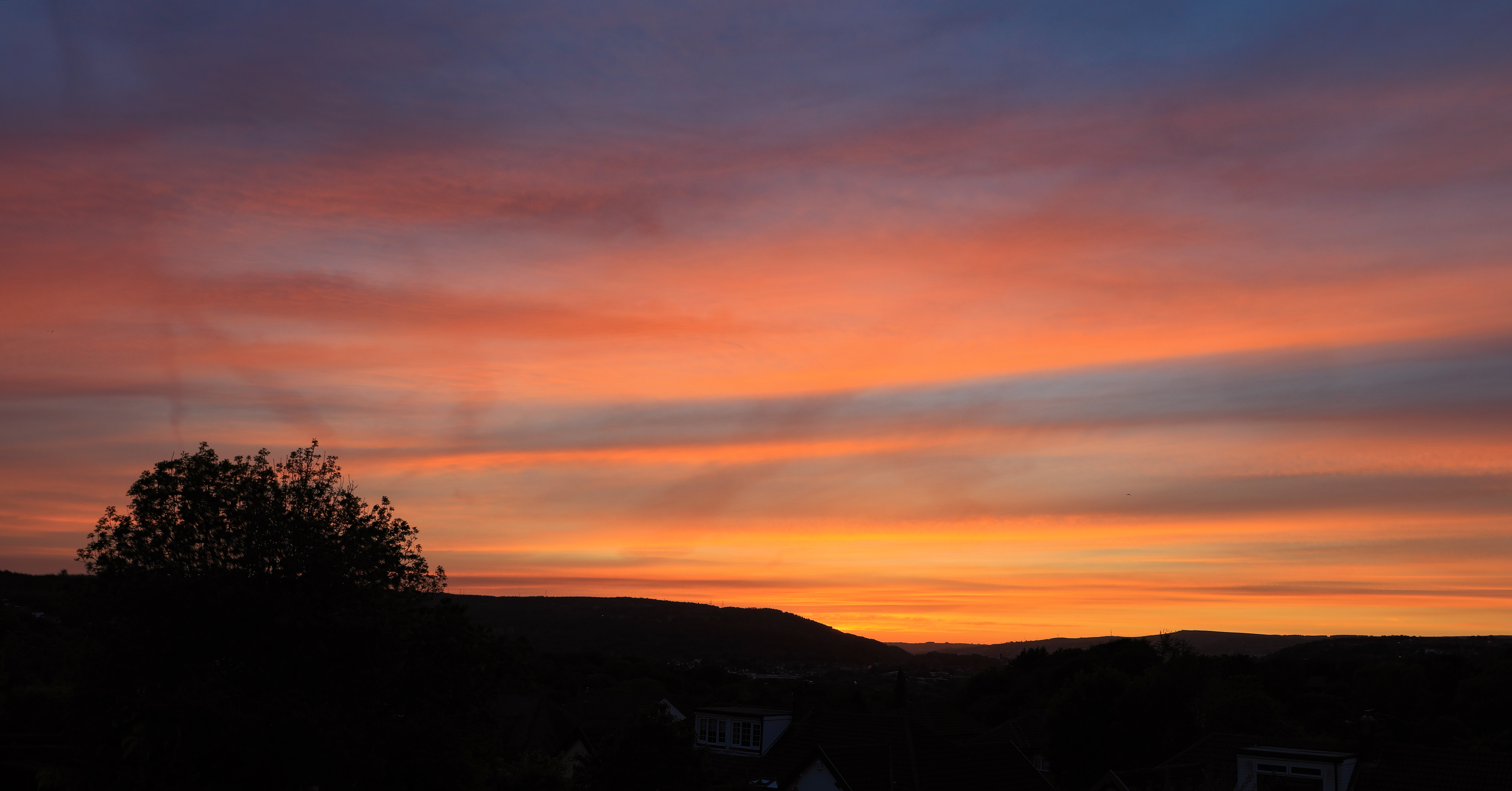 Airedale Sunset - April