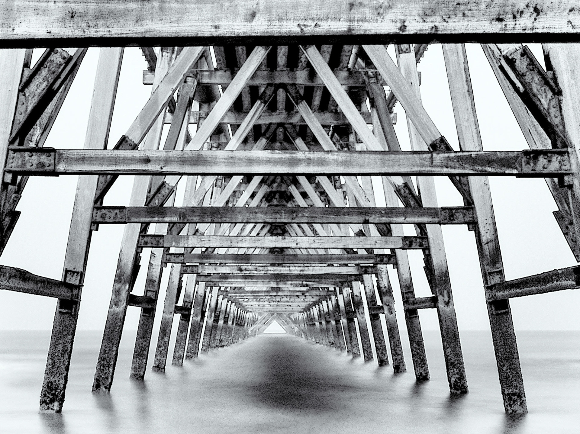 Pier to Infinity - Toned