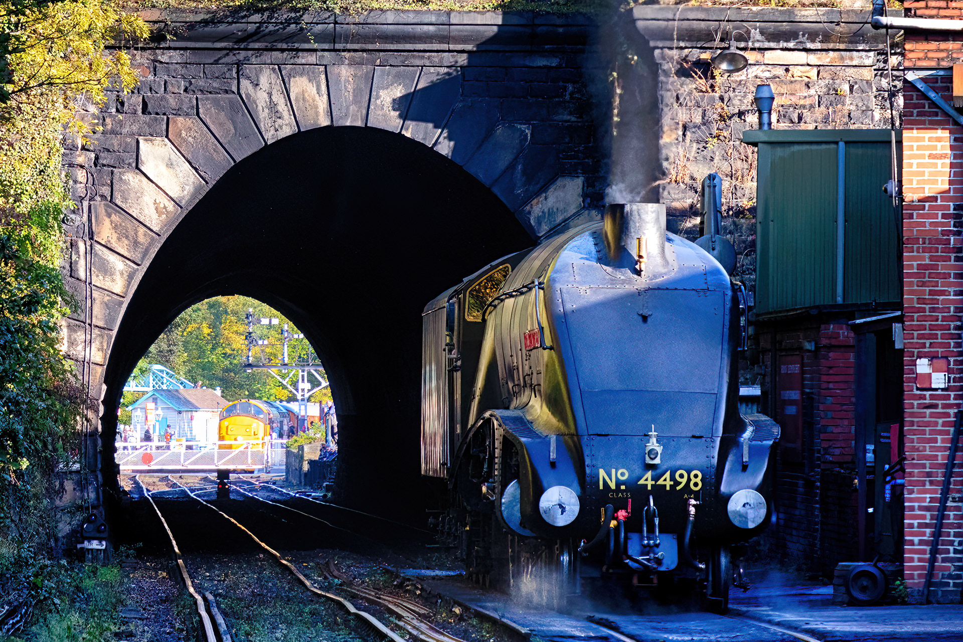 8768 - SNG at Grosmont Tunnel