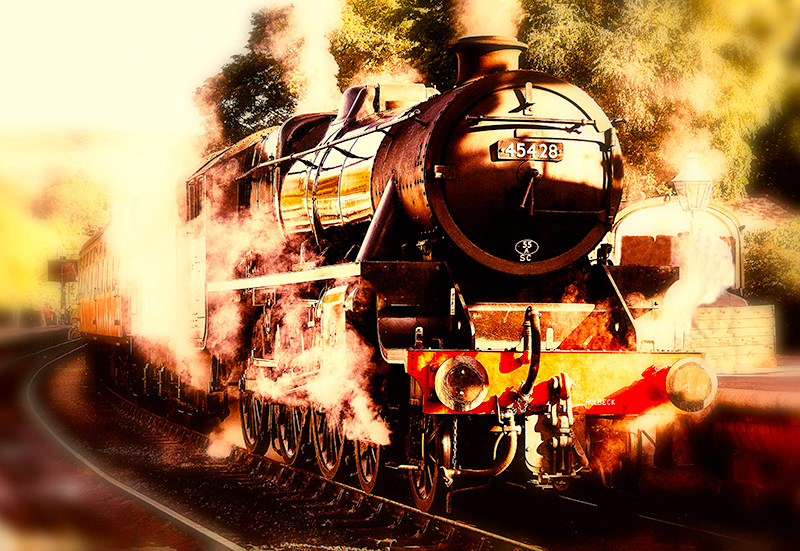 Toned - Black 5 at Grosmont