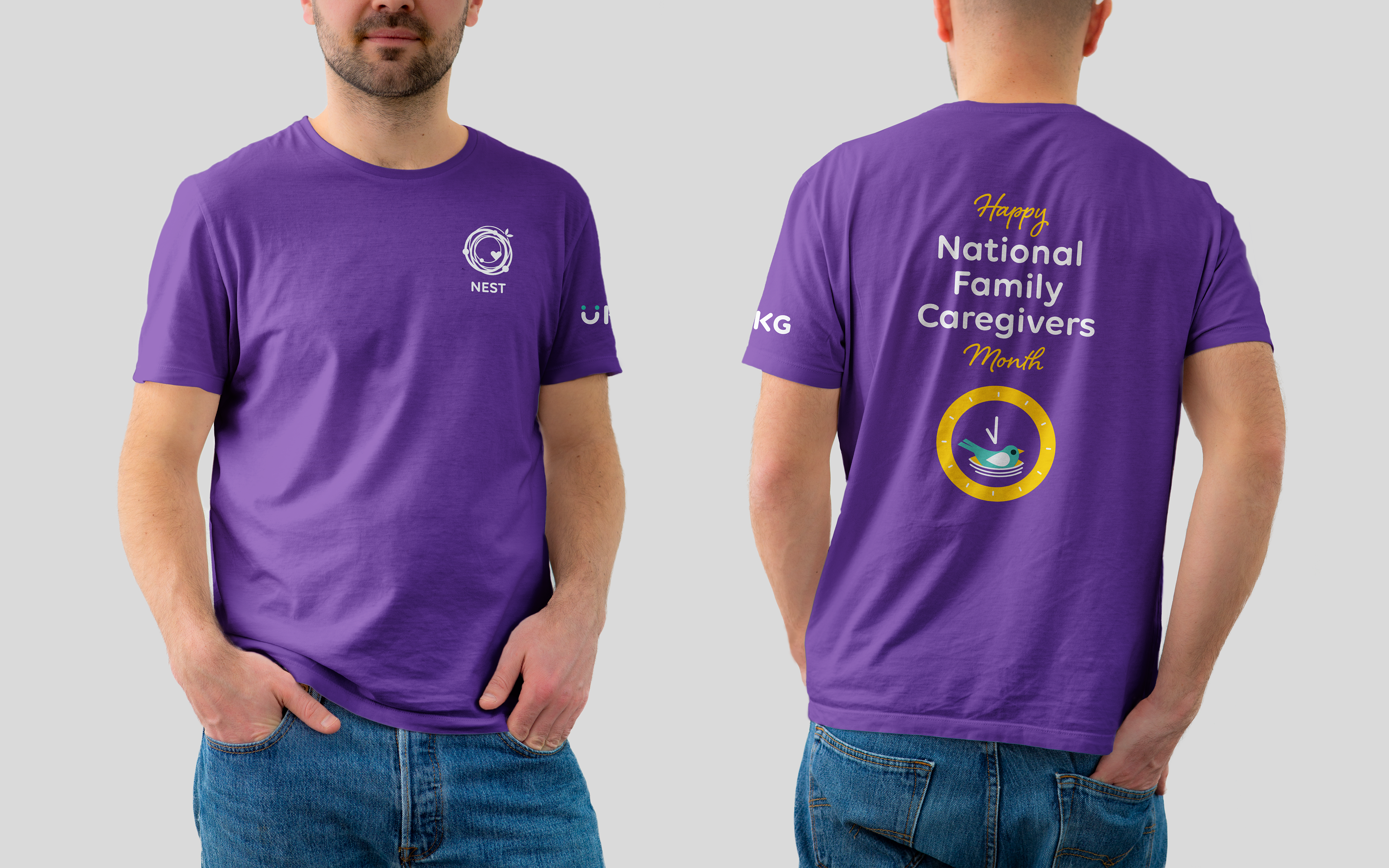 NEST T Shirt Mock Up Design