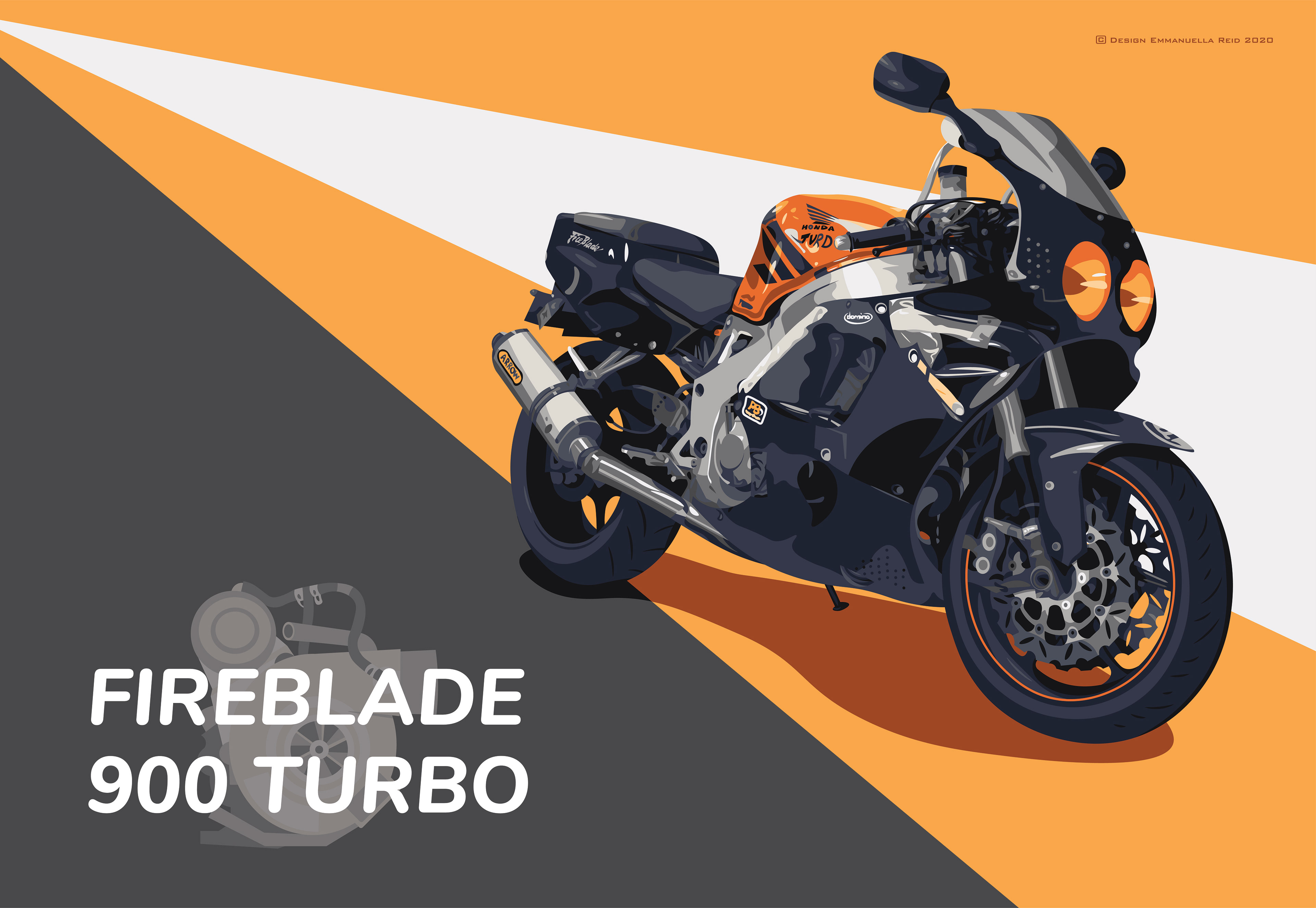 Honda Fireblade 900 (Custom Rebuild)
