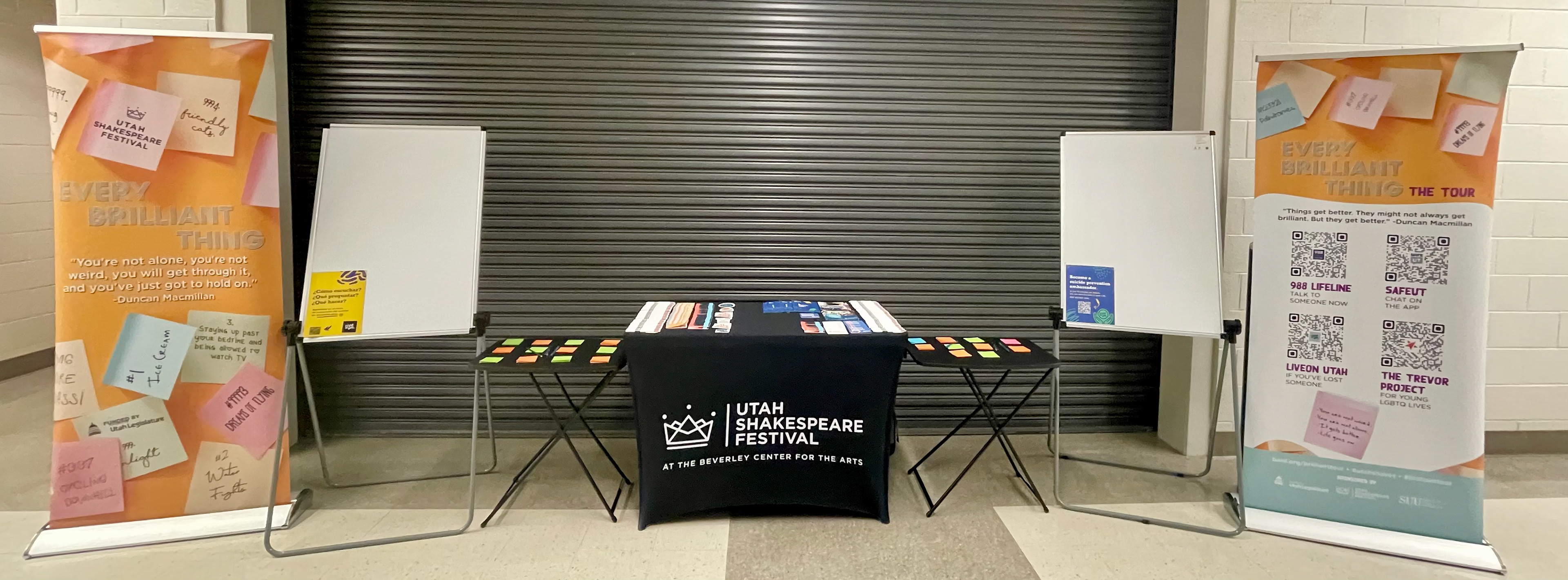 Every Brilliant Thing Suicide Prevention Materials and Resources