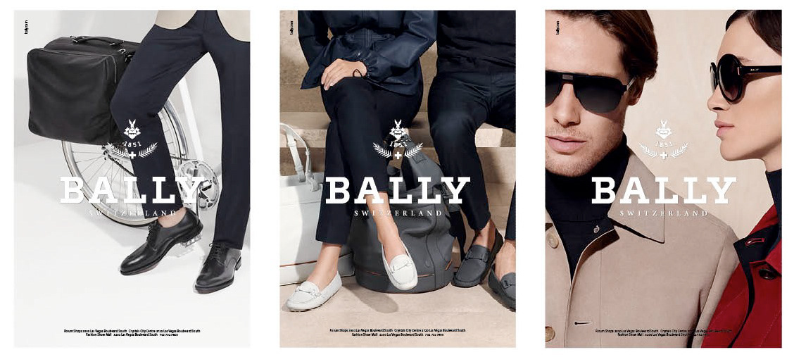 Bally adv campaign worldwide