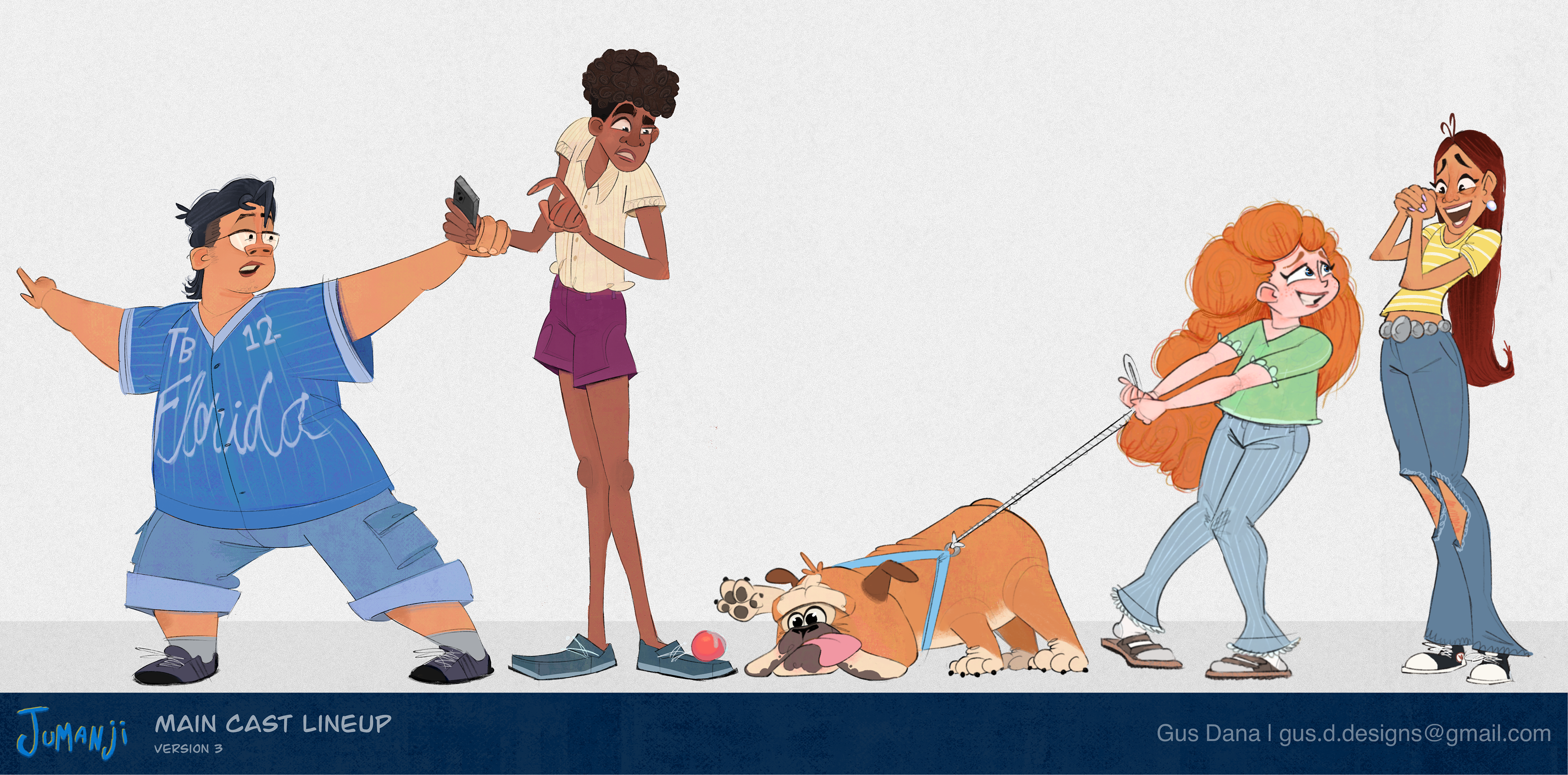 || JUMANJI ||  Character Lineup "Main Cast" (2026) 