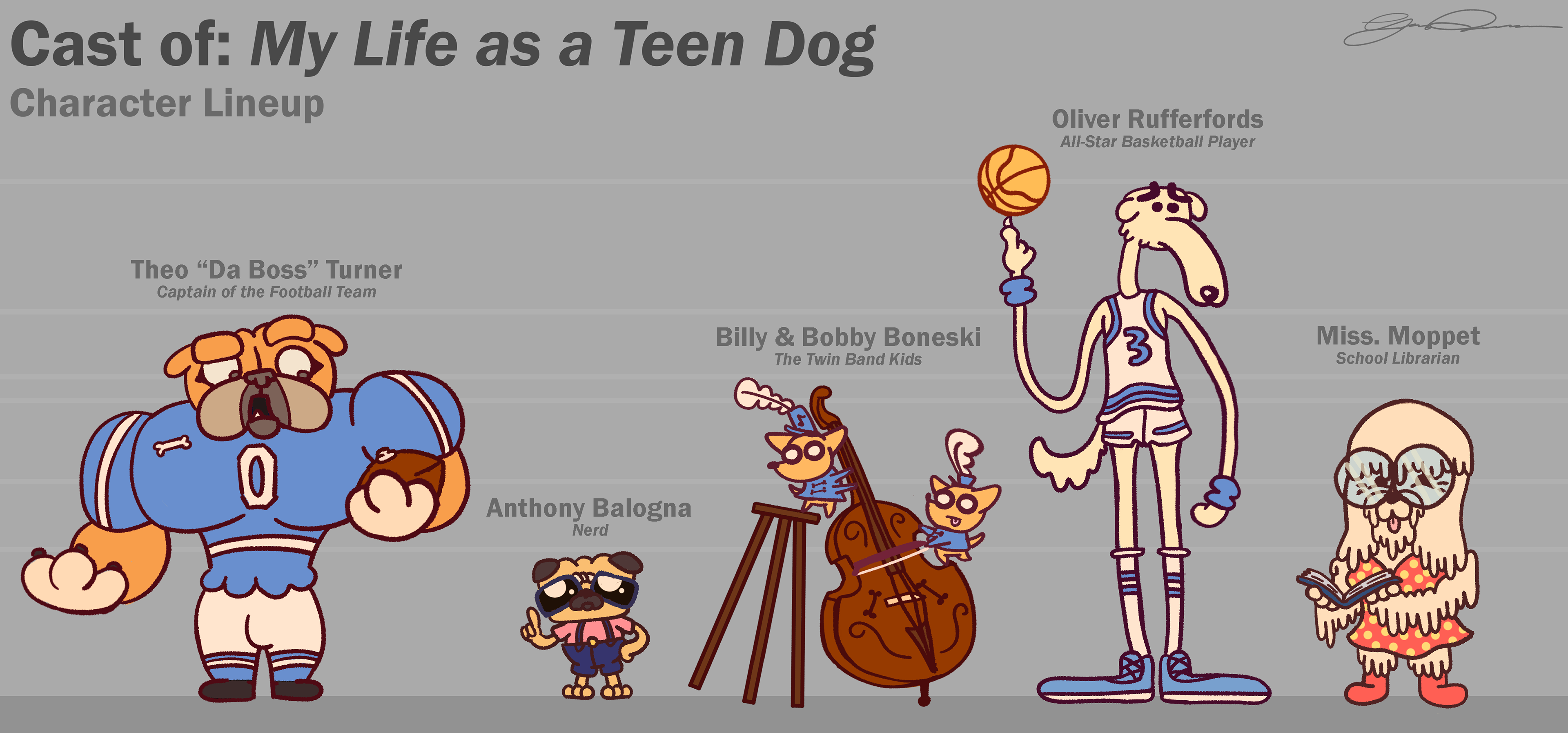 "My Life As a Teen Dog" Lineup (2024)