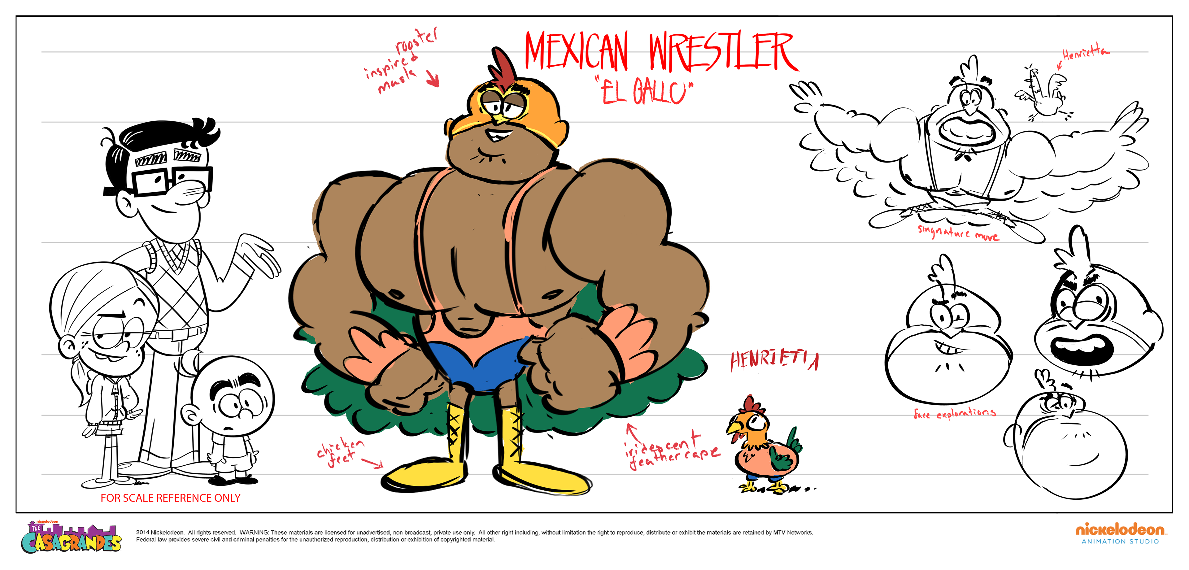 El Gallo Casagrande Character Test (2025)