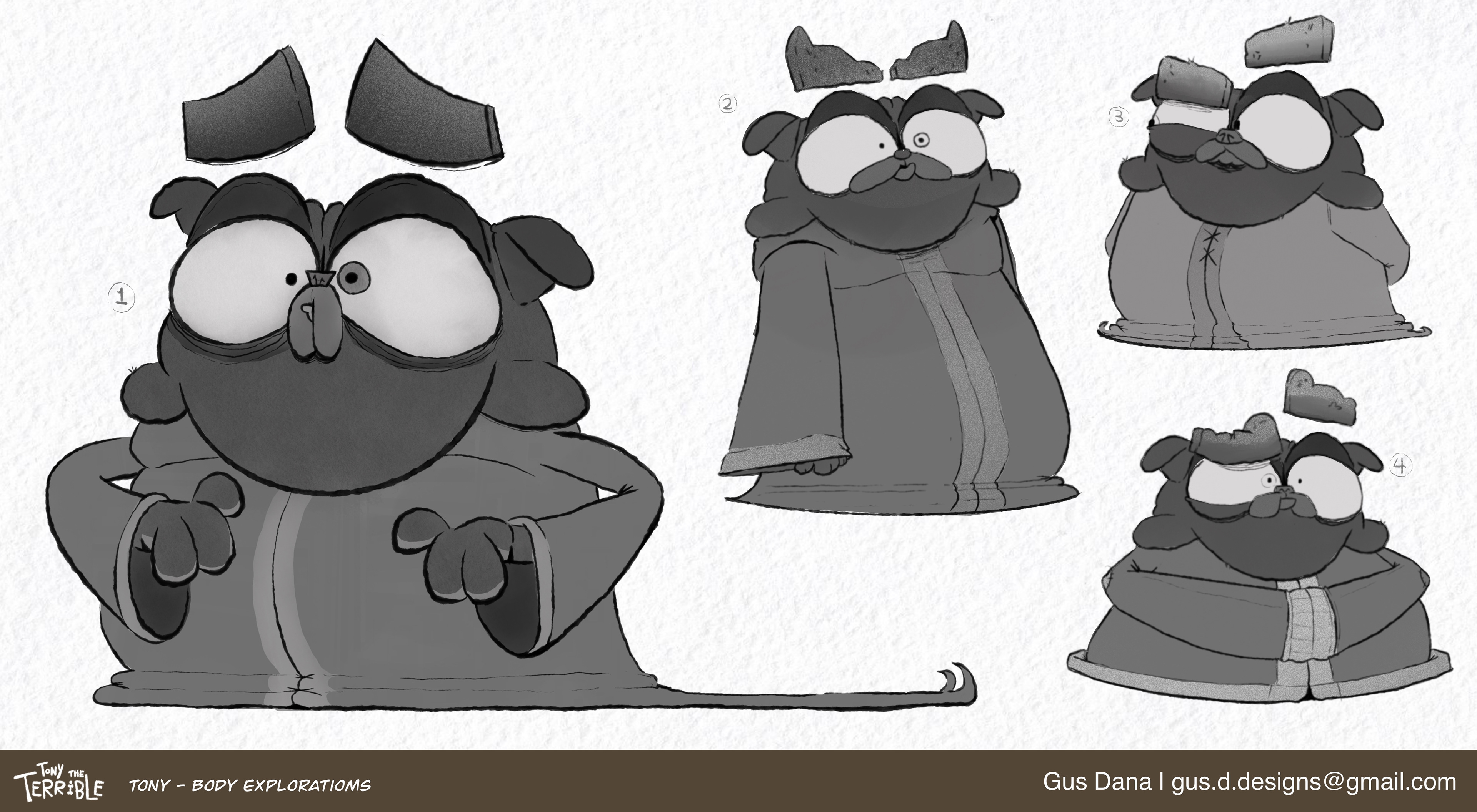 " Tony The Terrible "Body Ideations (2025)