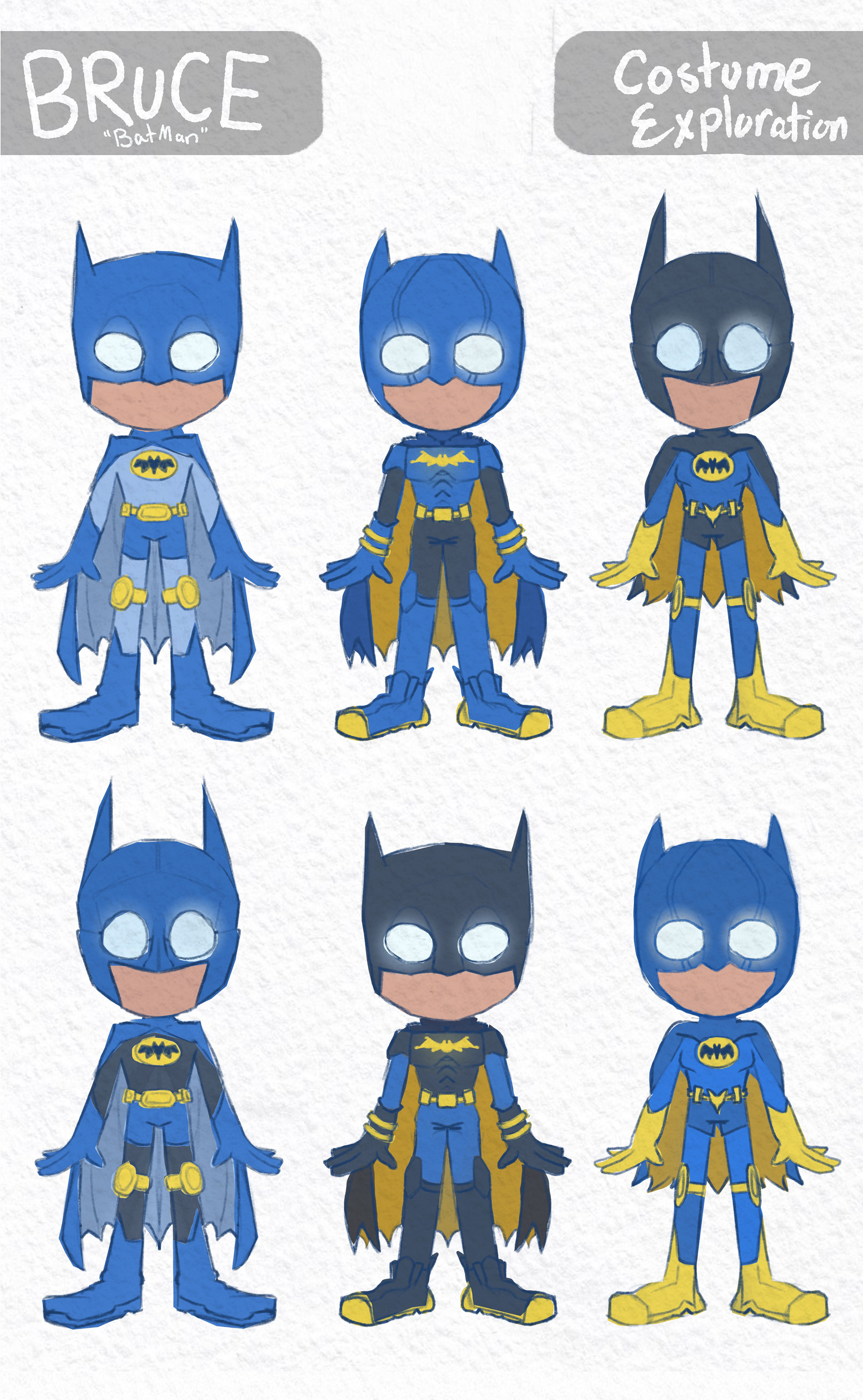 Batman Costume Explorations "Batfriends" (2025)