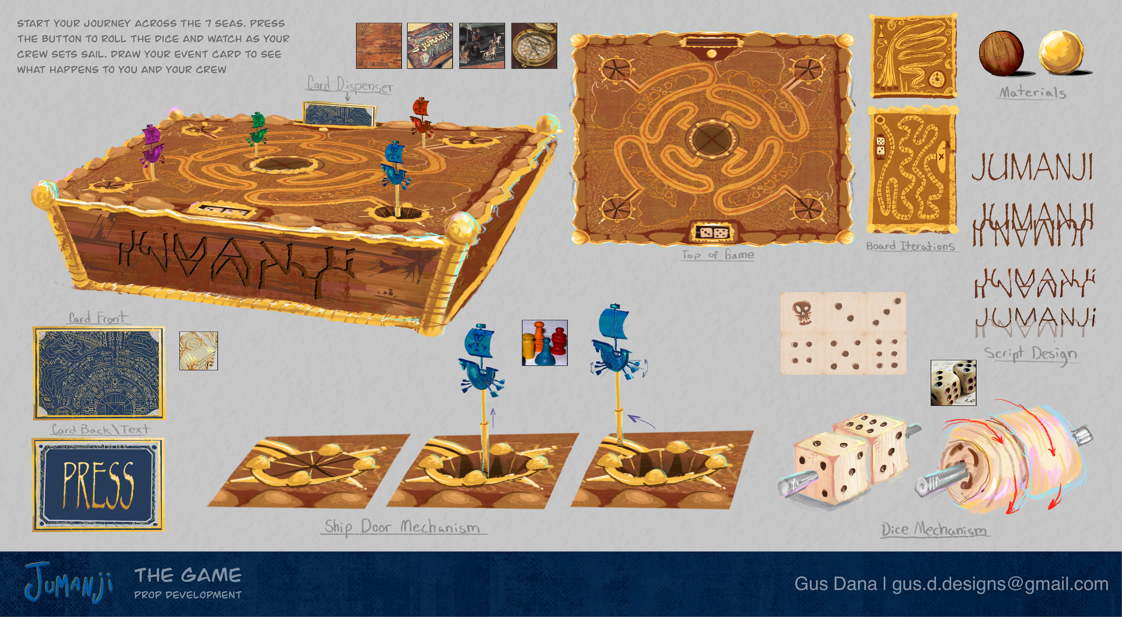 || JUMANJI ||  Prop Development "The Game" (2026) 