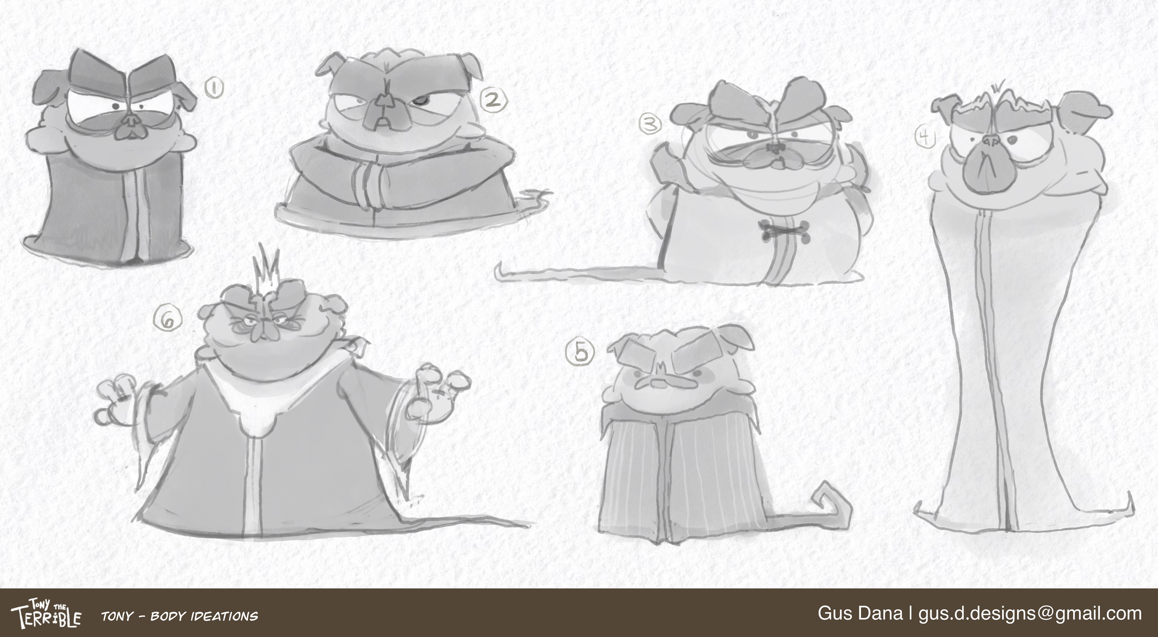 " Tony The Terrible "Body Ideations (2025)