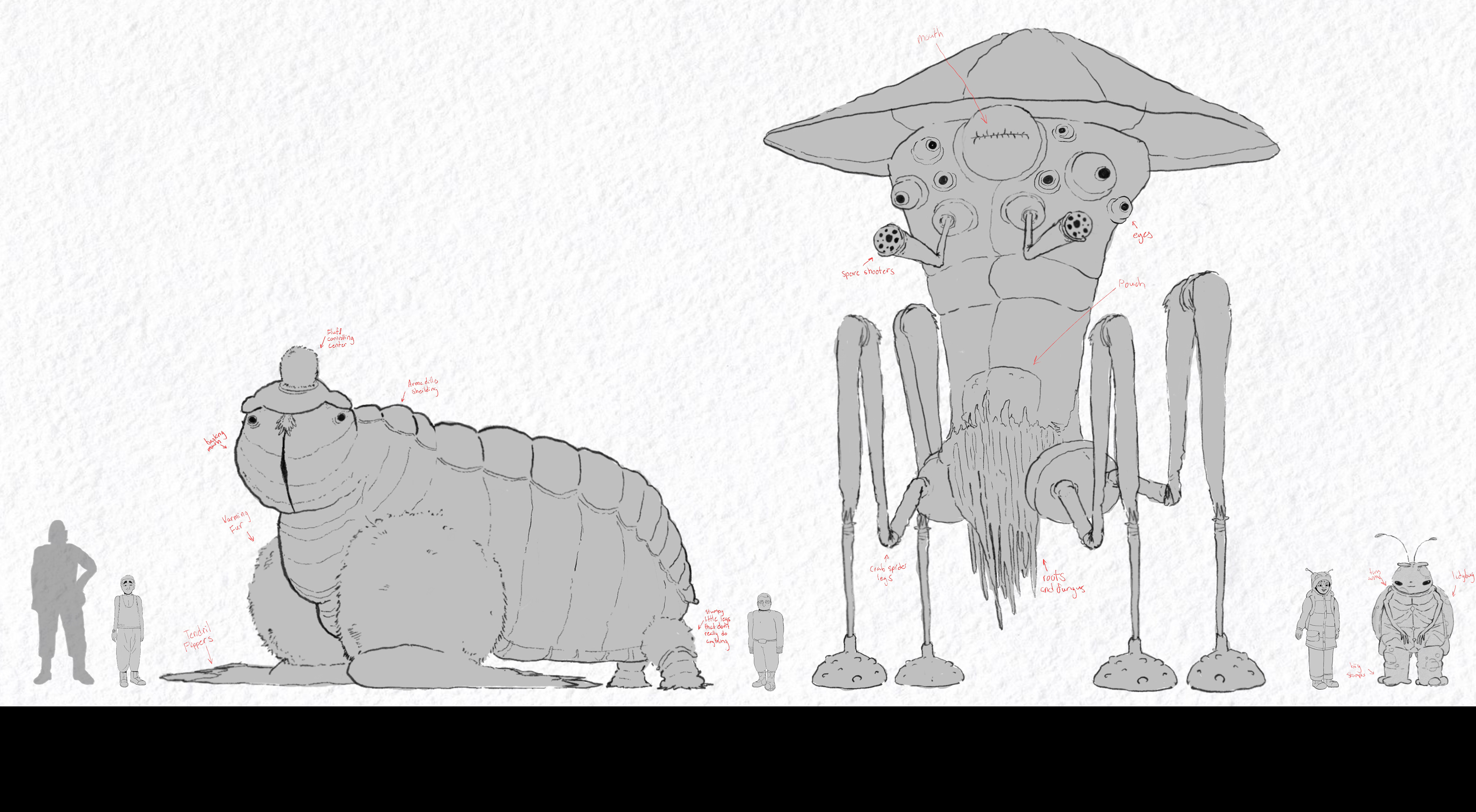 Scavengers Reign Style Study: Aliens Lineup (2025)